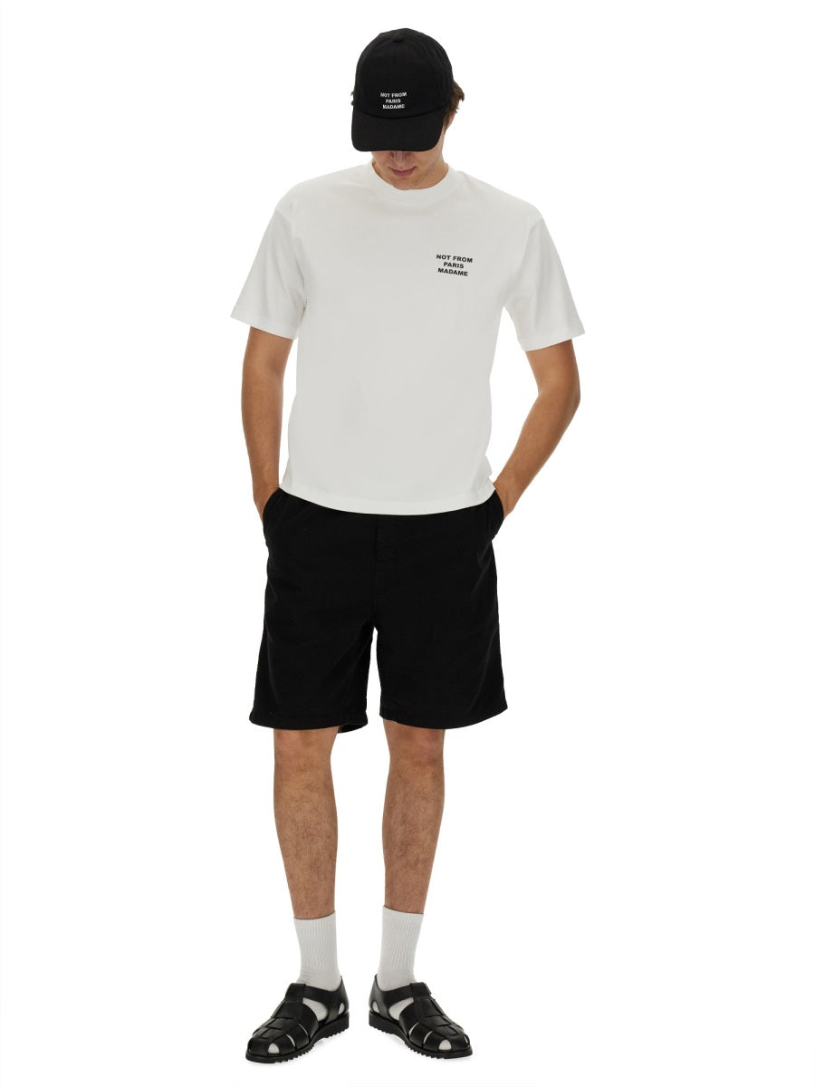 DRÔLE DE MONSIEUR Classic Cotton T-Shirt - Size L