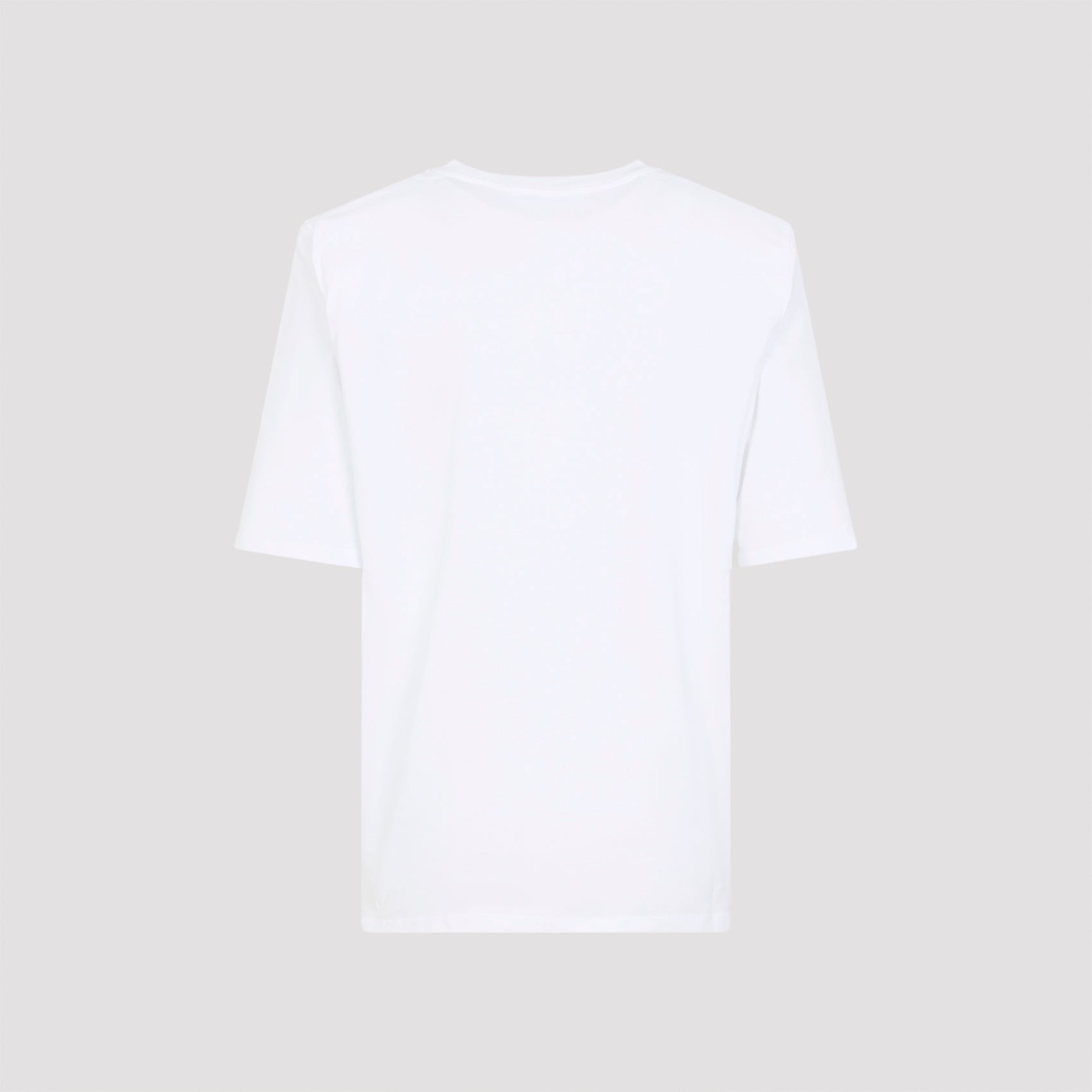 THE FRANKIE SHOP Carrington Cotton T-Shirt with Padded Shoulders