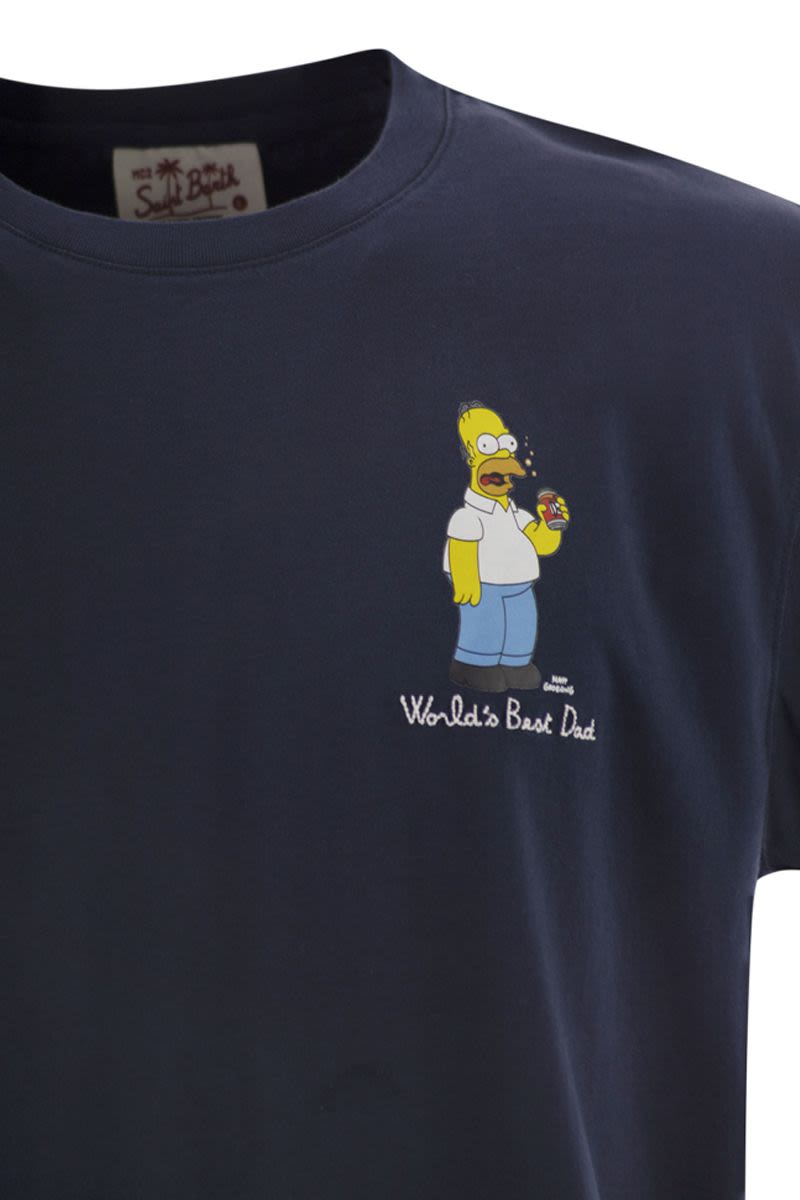 MC2 SAINT BARTH Iconic Men's T-Shirt with Chest Print