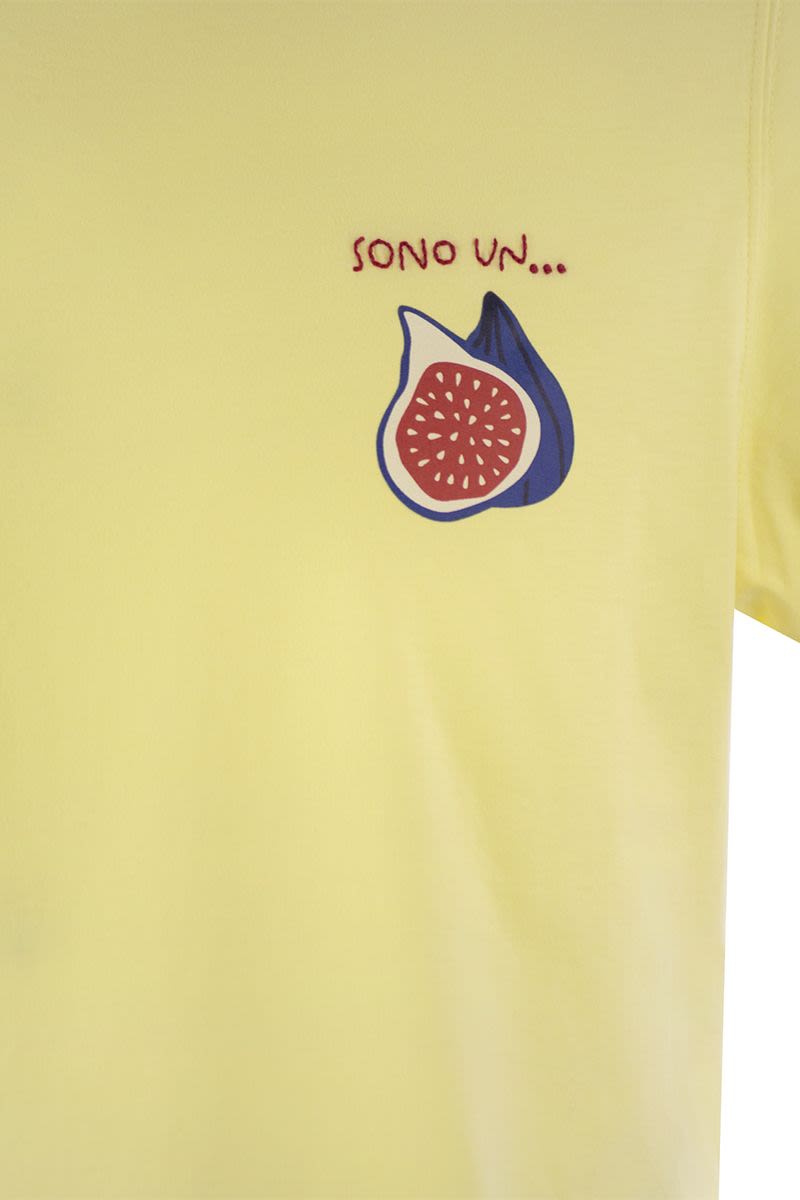 MC2 SAINT BARTH Men’s Short Sleeve T-Shirt with Chest Print