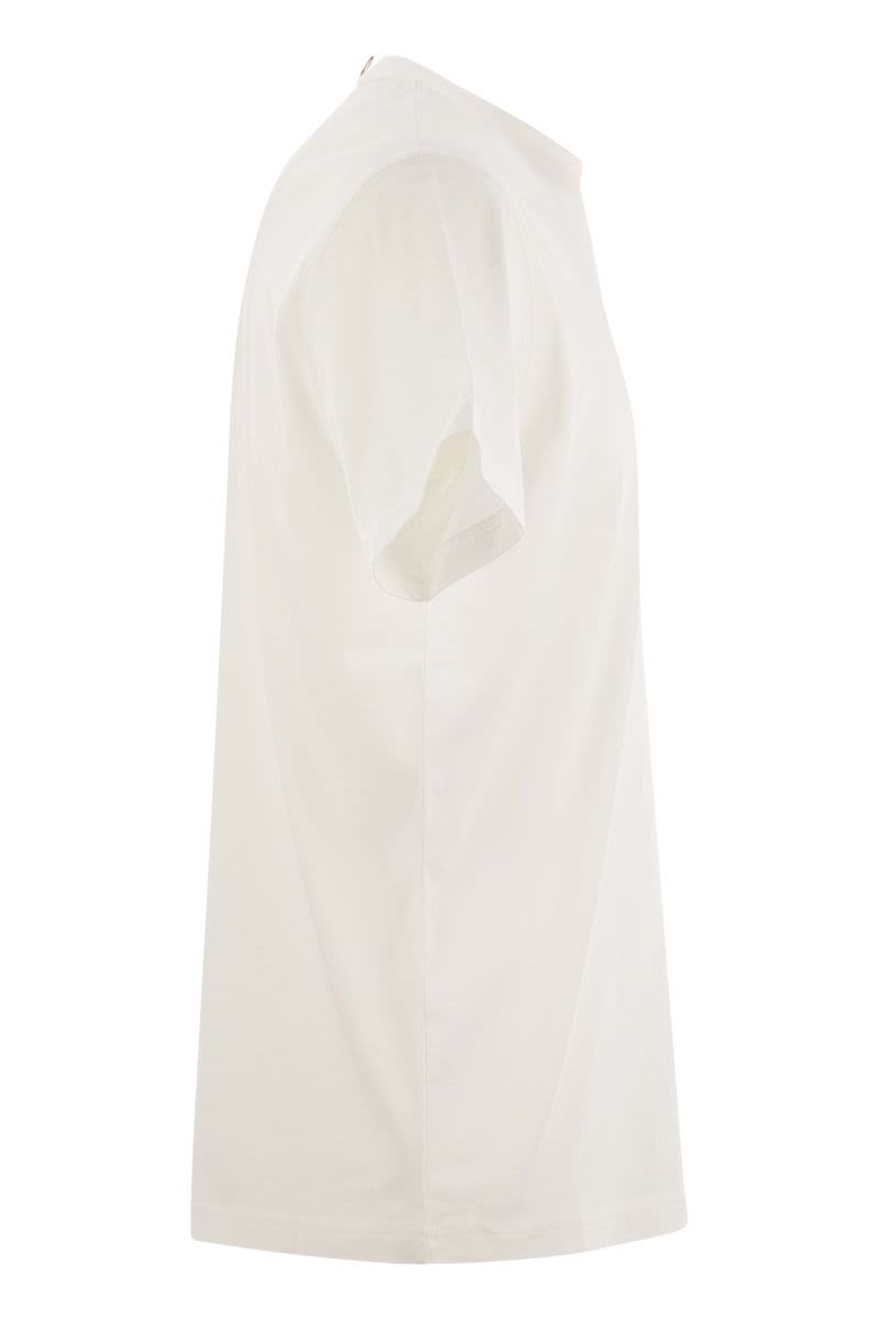 MC2 SAINT BARTH Men's Classic T-Shirt with Chest Print