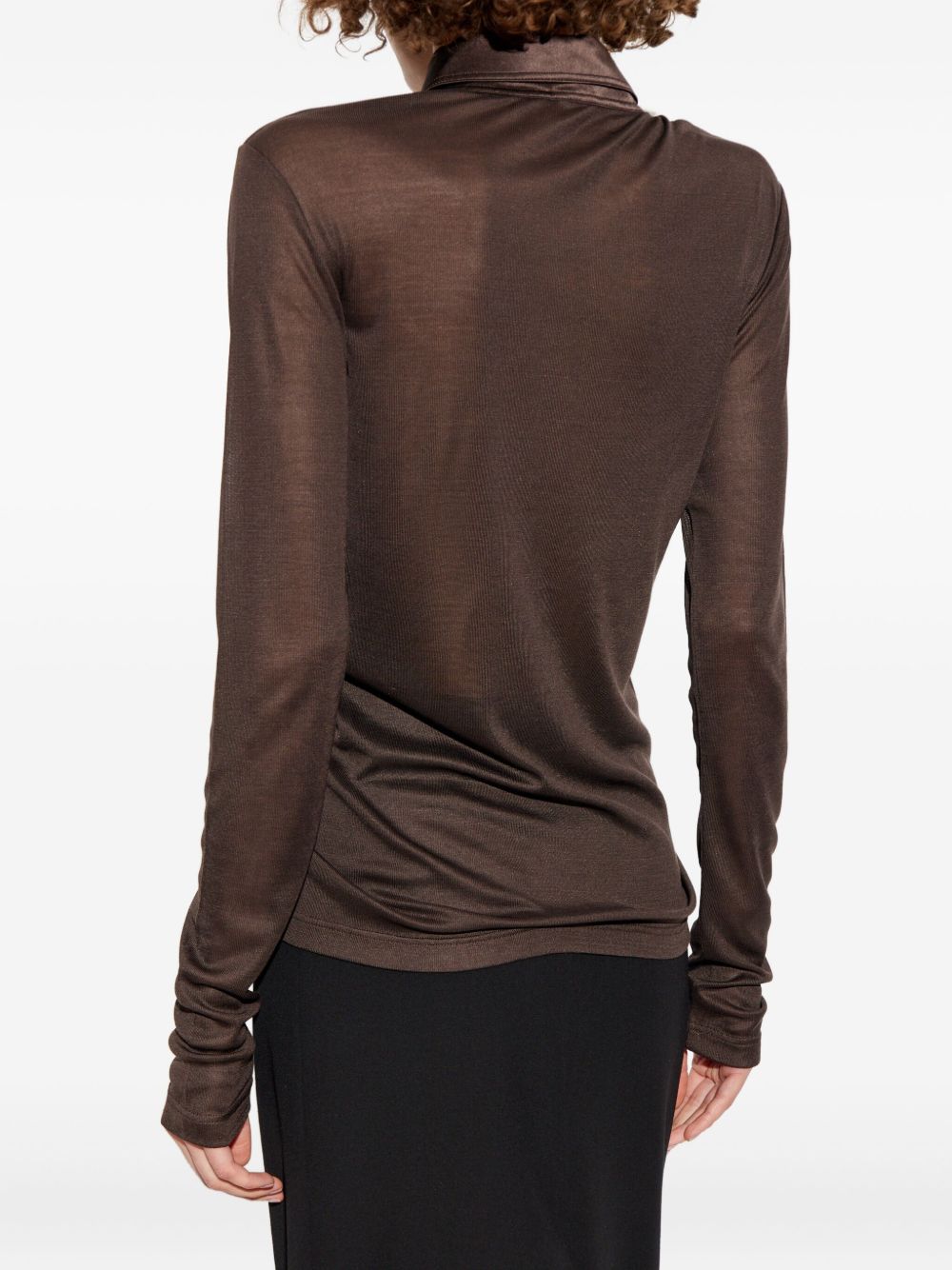 TOM FORD Silk Polo Shirt