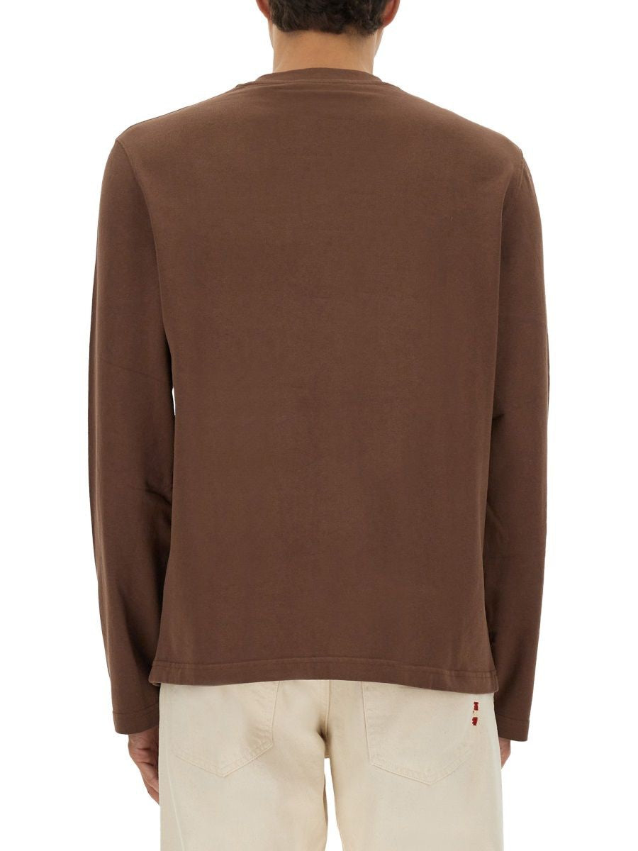 JACQUEMUS Long Sleeve Cotton T-Shirt