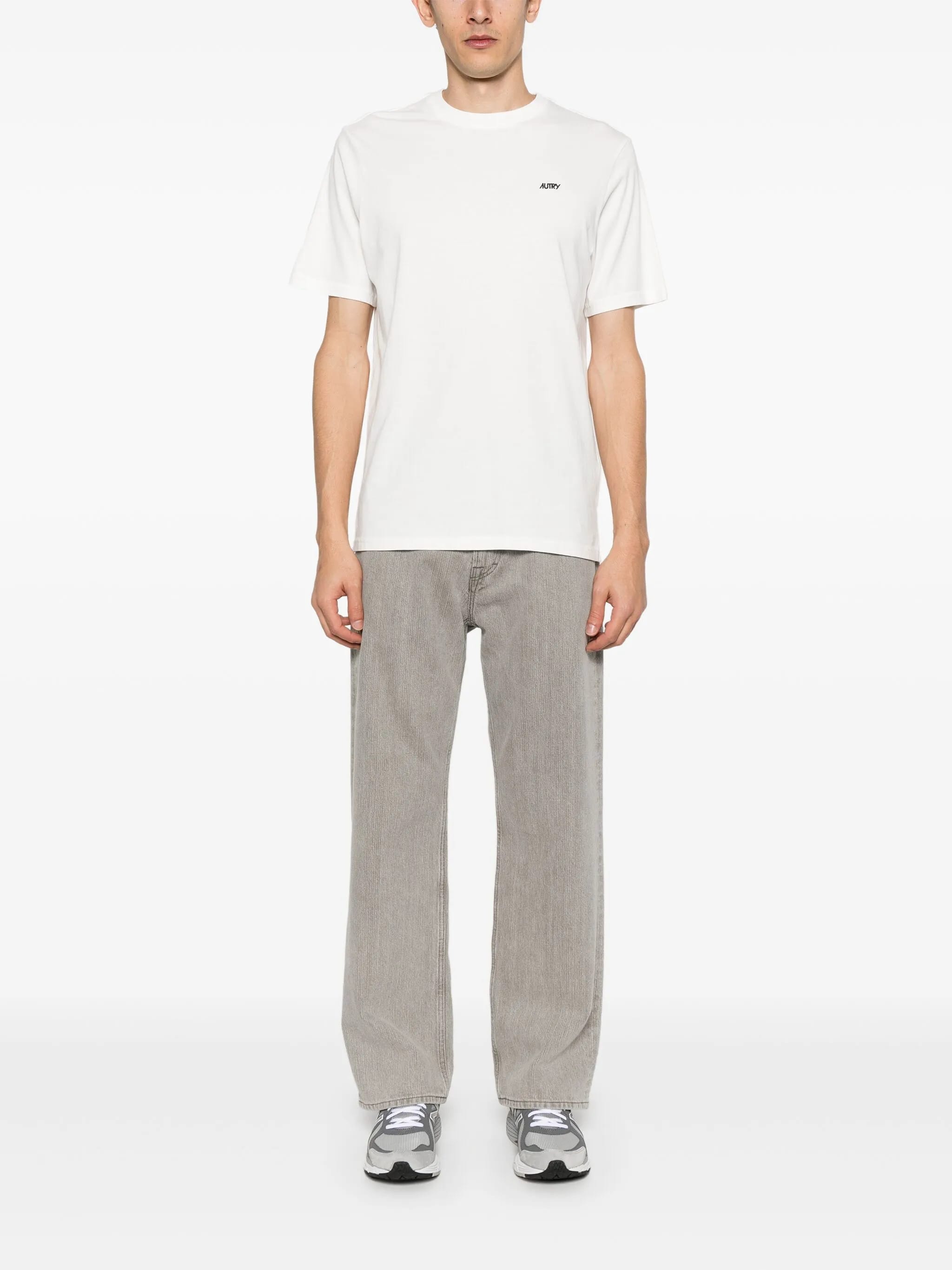 AUTRY Men's Leather T-Shirt for FW25 Collection