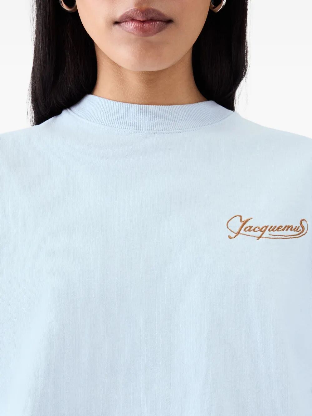 JACQUEMUS Cropped Mini T-Shirt