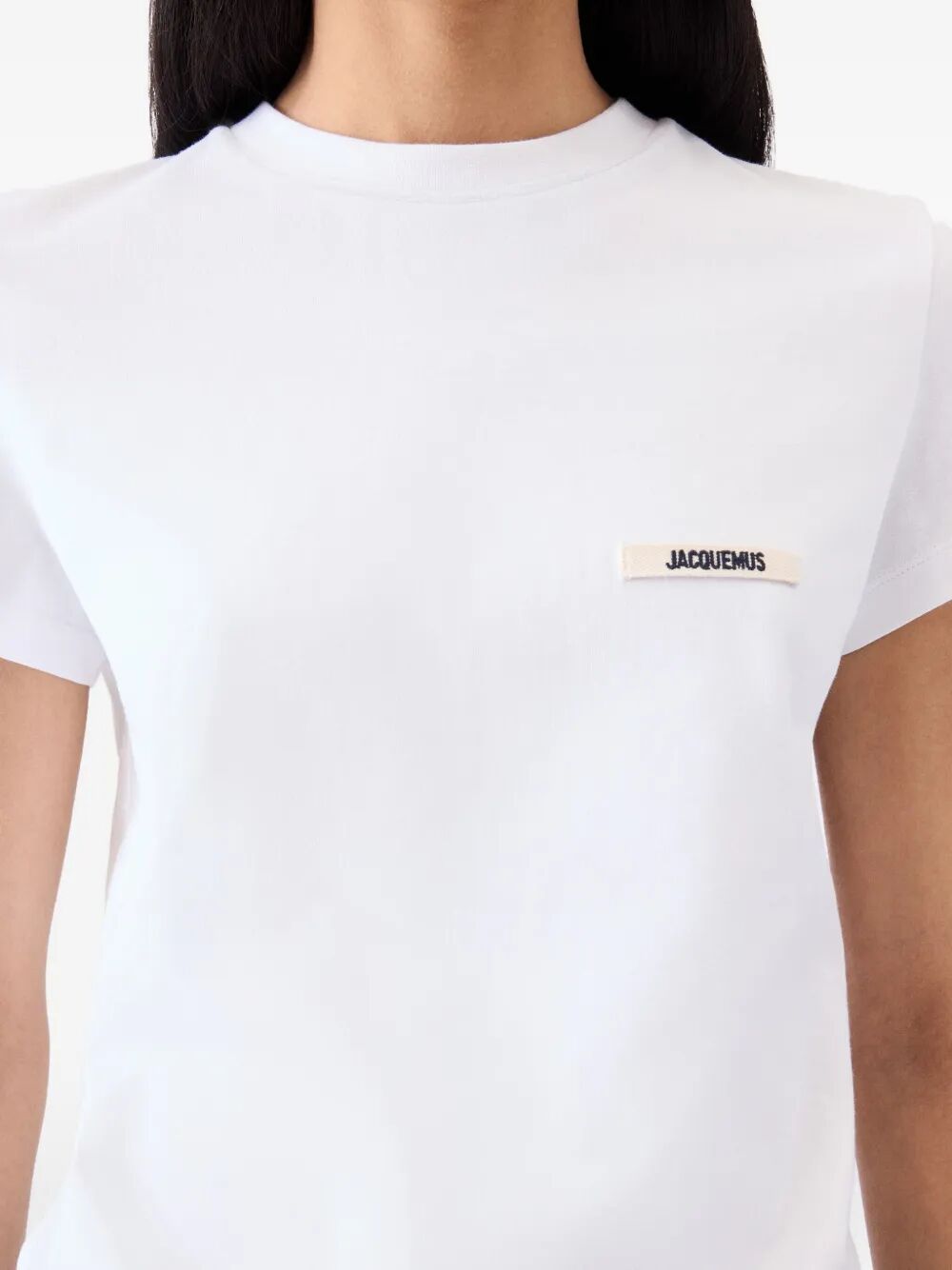 JACQUEMUS Gros Grain Short Sleeve T-Shirt