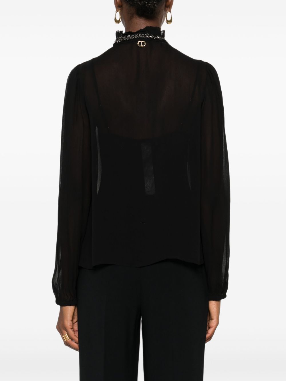 TWIN SET Flattering Viscose Shirt for Women