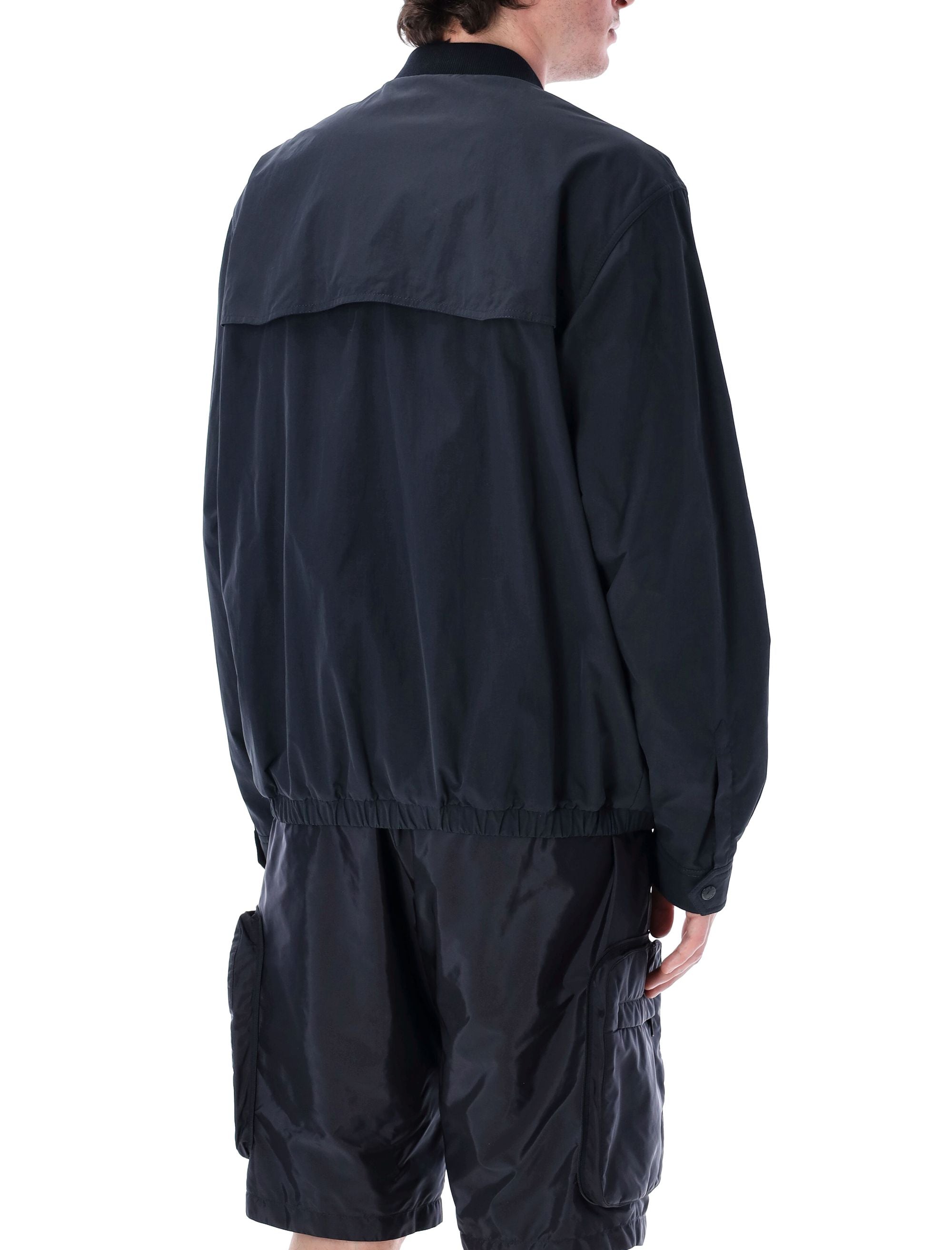 MONCLER GENIUS Stylish Ribbed Collar Jacket for Men - Size 4