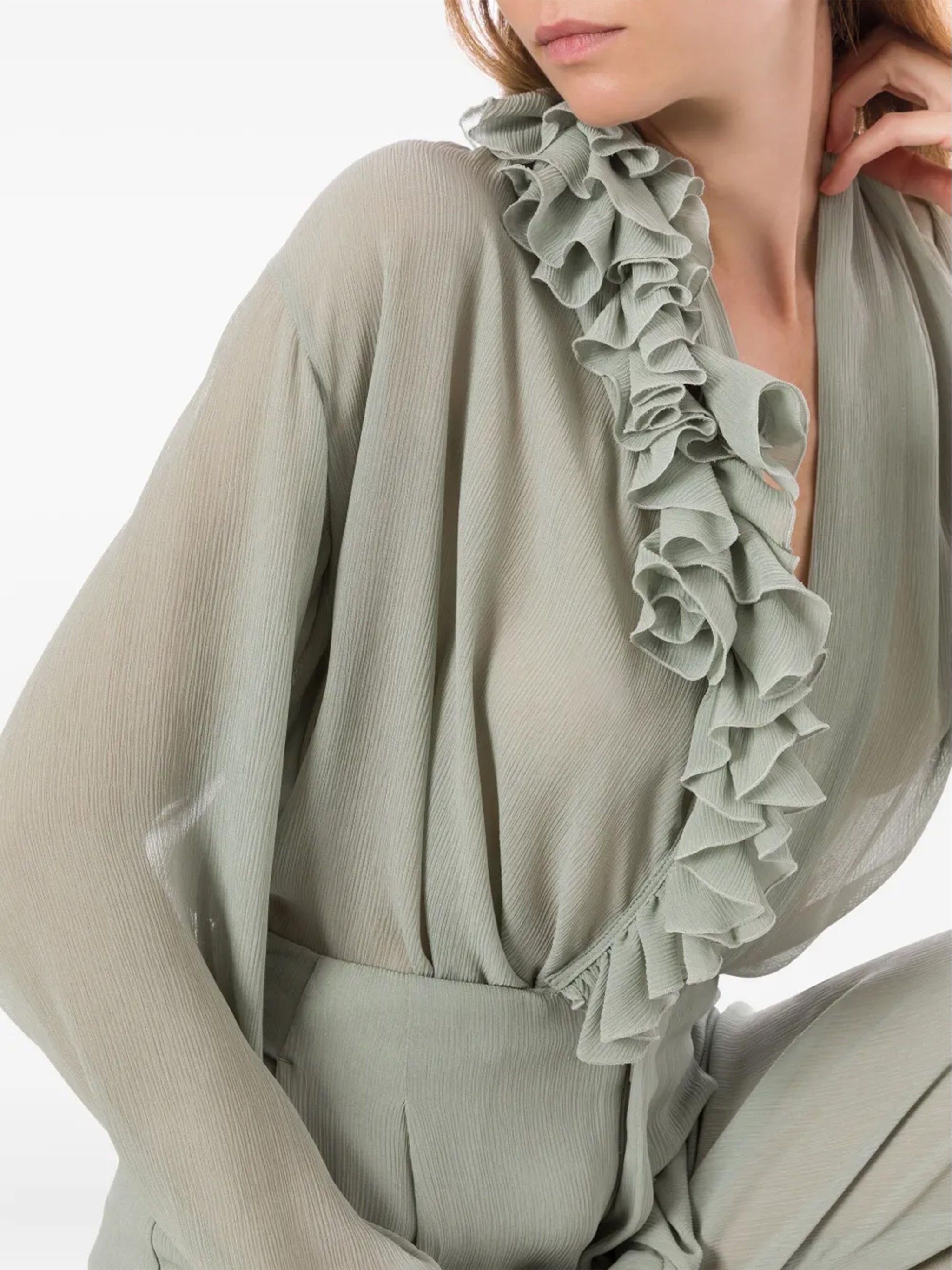 ALBERTA FERRETI Chic Viscose Top for Women - FW25 Collection