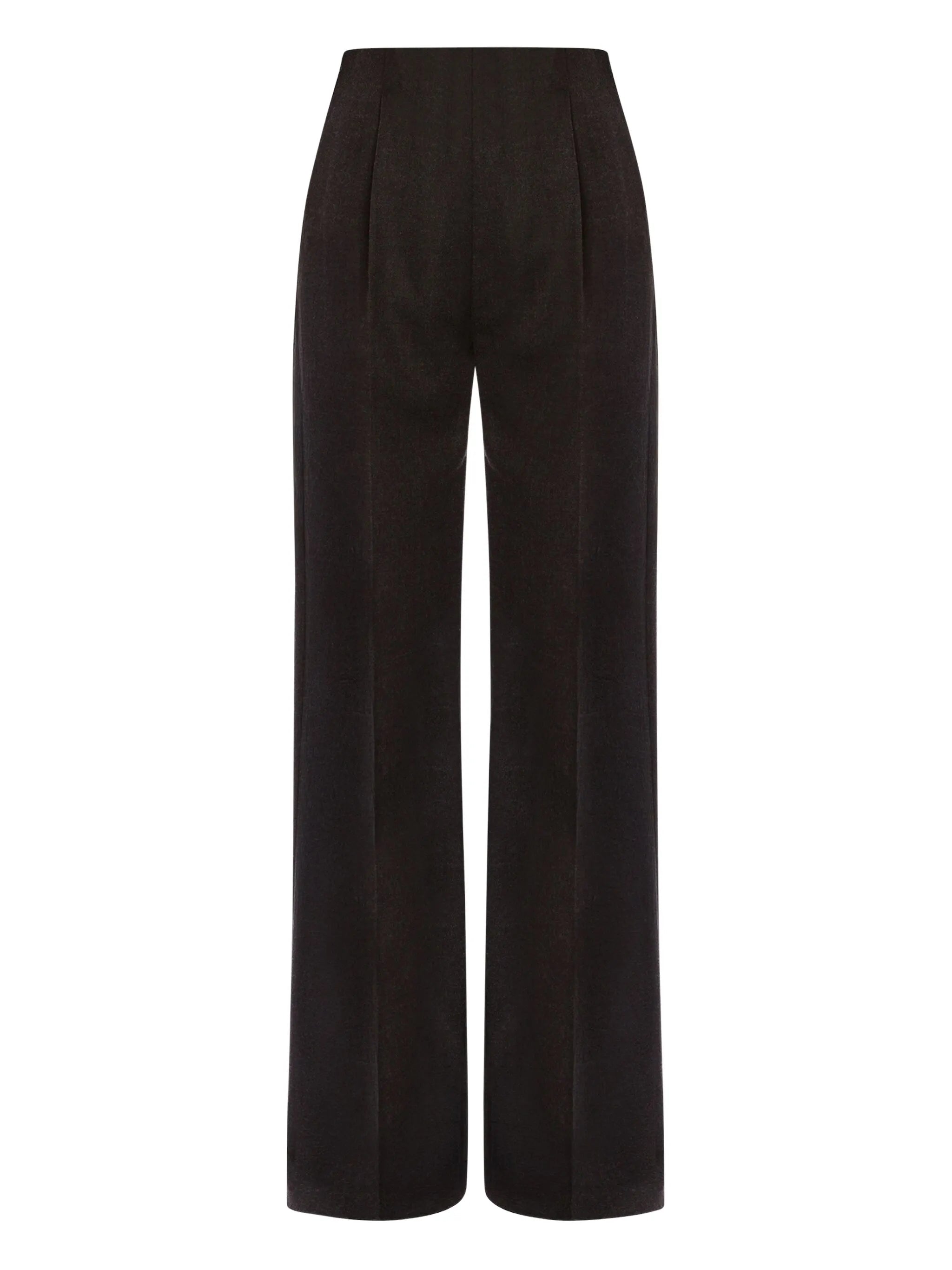 ALBERTA FERRETI Wide Leg Wool Pants for Women - FW25 Collection