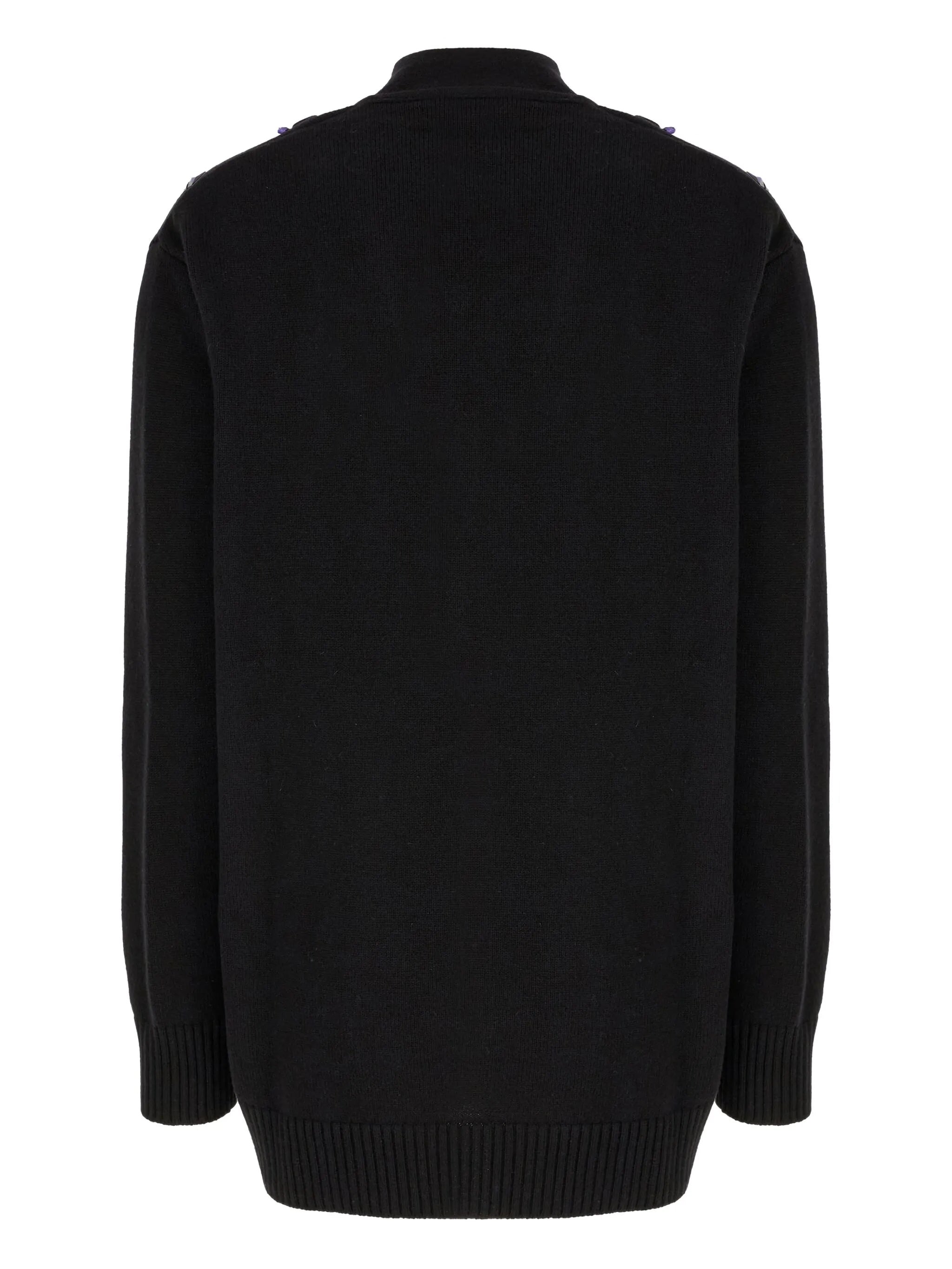 ALBERTA FERRETI Wool Blend Cardigan for Women - FW25 Collection