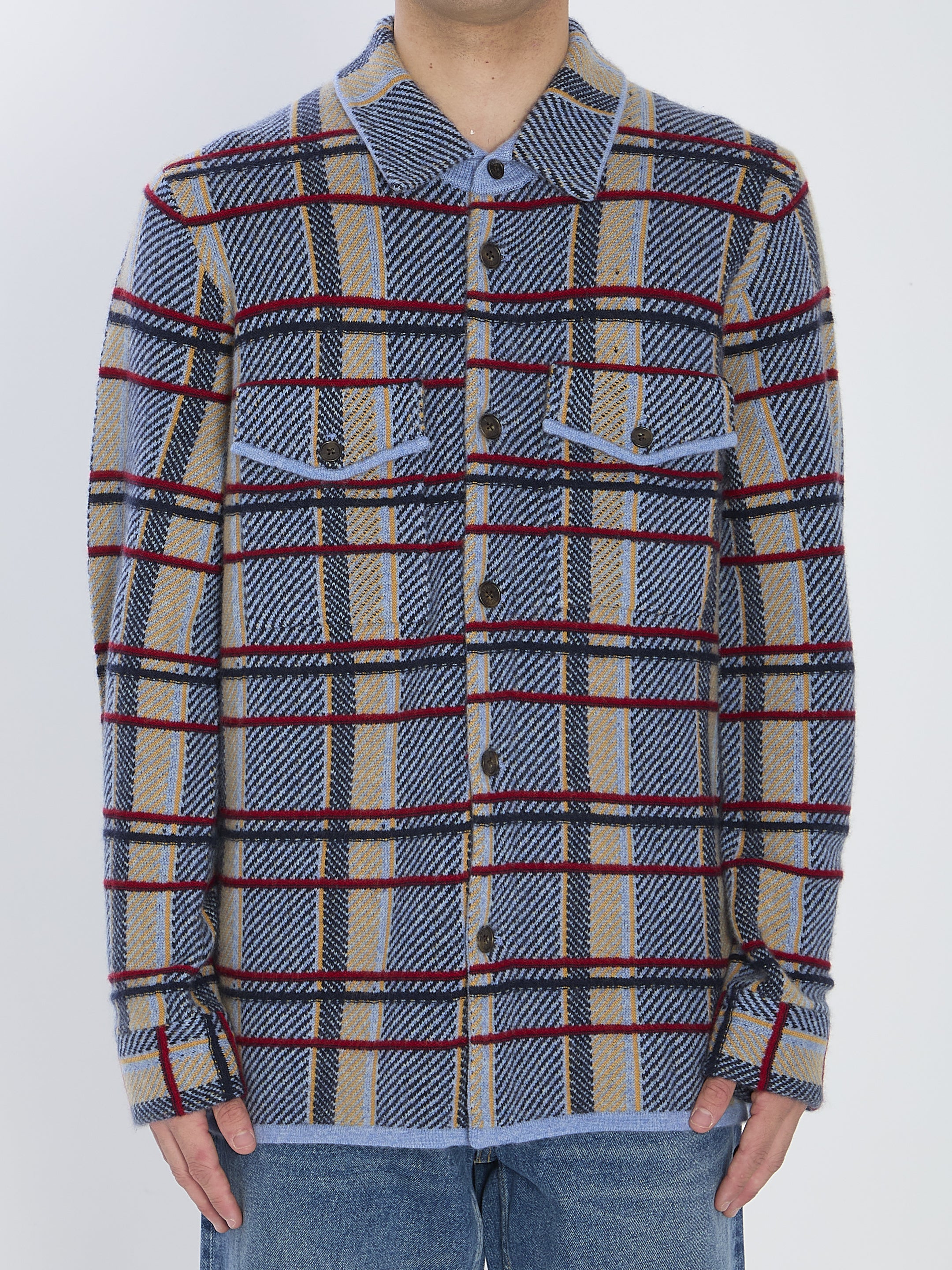 GUEST IN RESIDENCE Plaid Work Shirt for Men - FW25 Collection