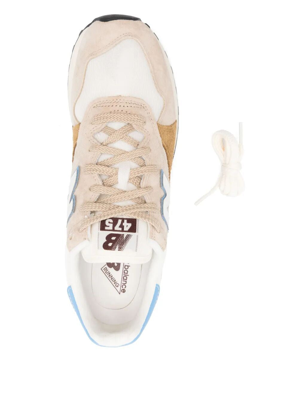 NEW BALANCE Premium Pigskin Textile Sneaker for All Seasons