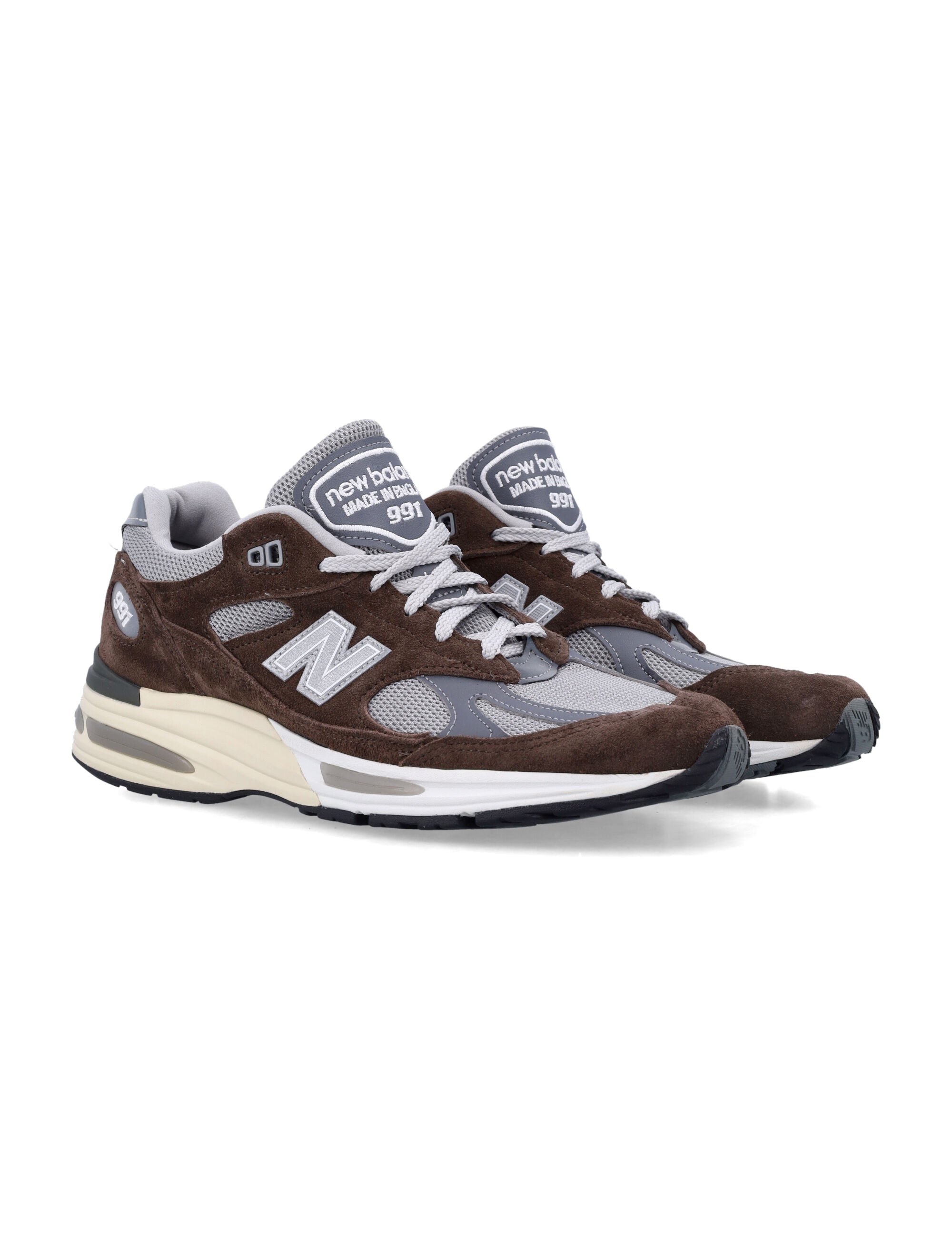 NEW BALANCE Classic 991 V2 MIUK Suede Mesh Sneakers for Men
