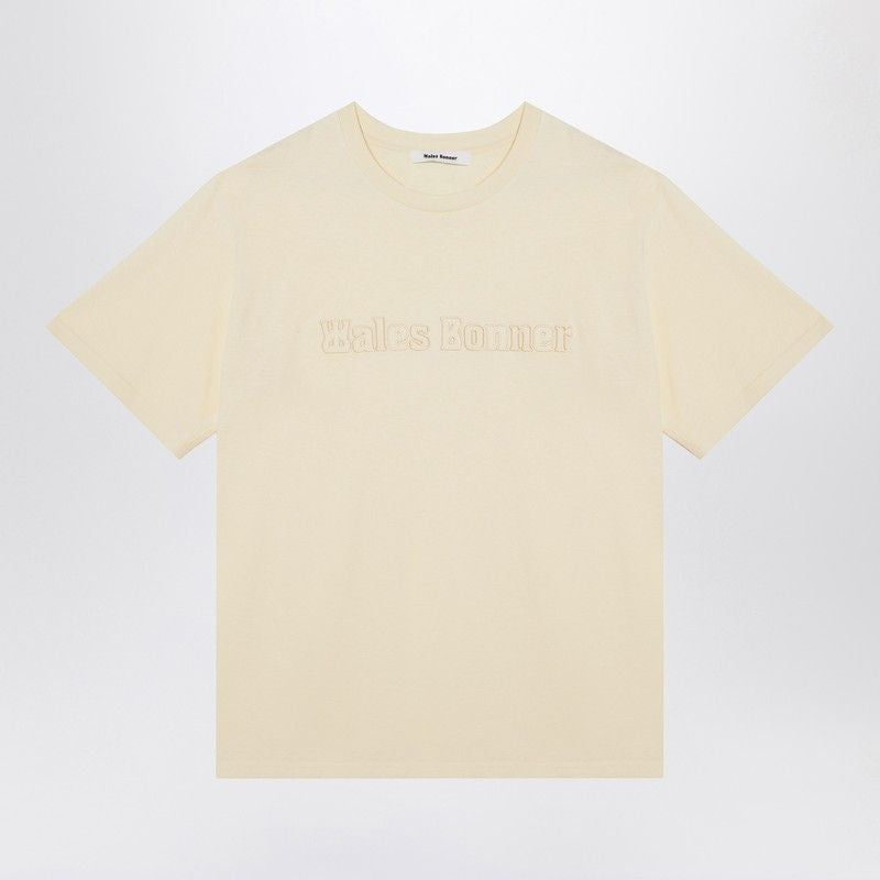 WALES BONNER Men's Organic Cotton Crew-Neck T-Shirt