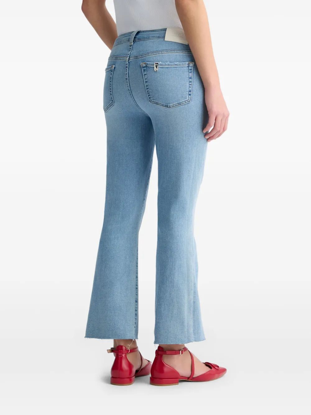 LIU JO Camal Trumpet Denim Jean Pants for Women