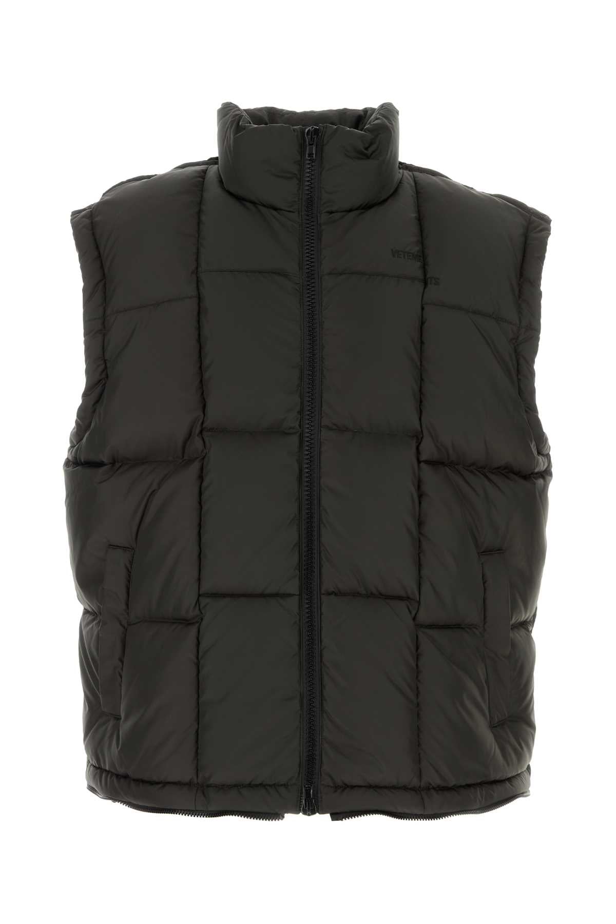 VETEMENTS Men's Cut-Up Puffer Vest