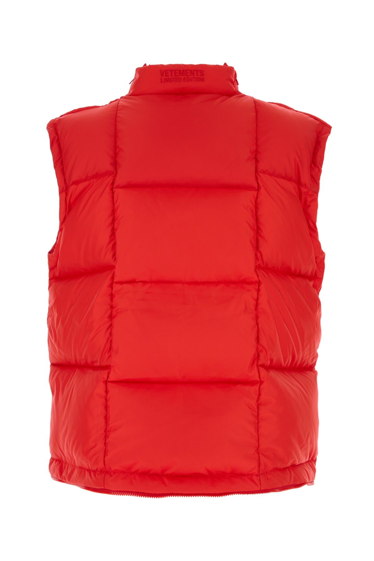 VETEMENTS Innovative Cut-Up Puffer Vest for Men - FW24 Edition