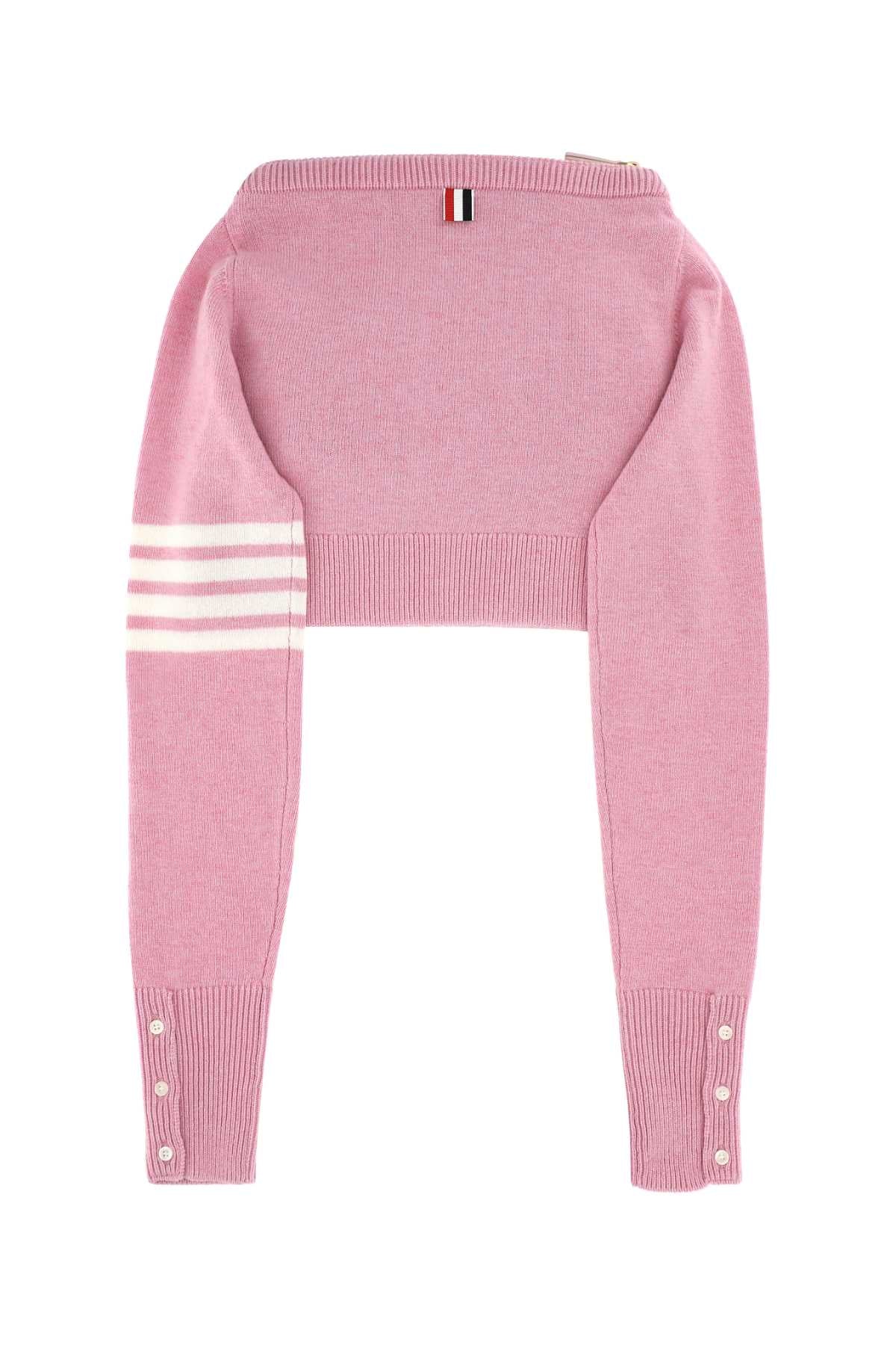 THOM BROWNE Wool Mini Clutch Bag for All