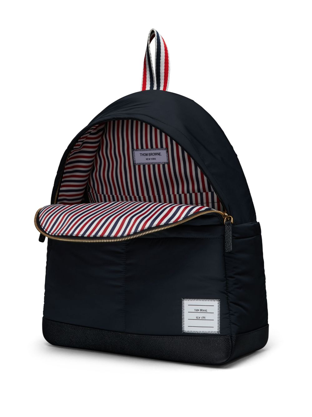 THOM BROWNE Multipocket Backpack with Two-Way Zip and Adjustable Straps