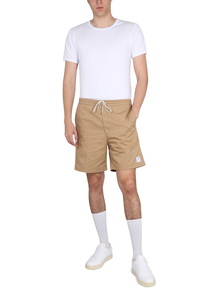 DEPARTMENT FIVE Men's Drawstring Bermuda Shorts