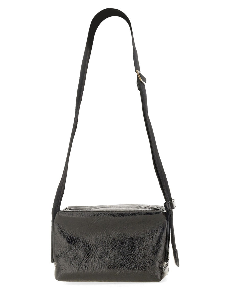 UMA WANG Leather Shoulder Handbag - FW25 Collection