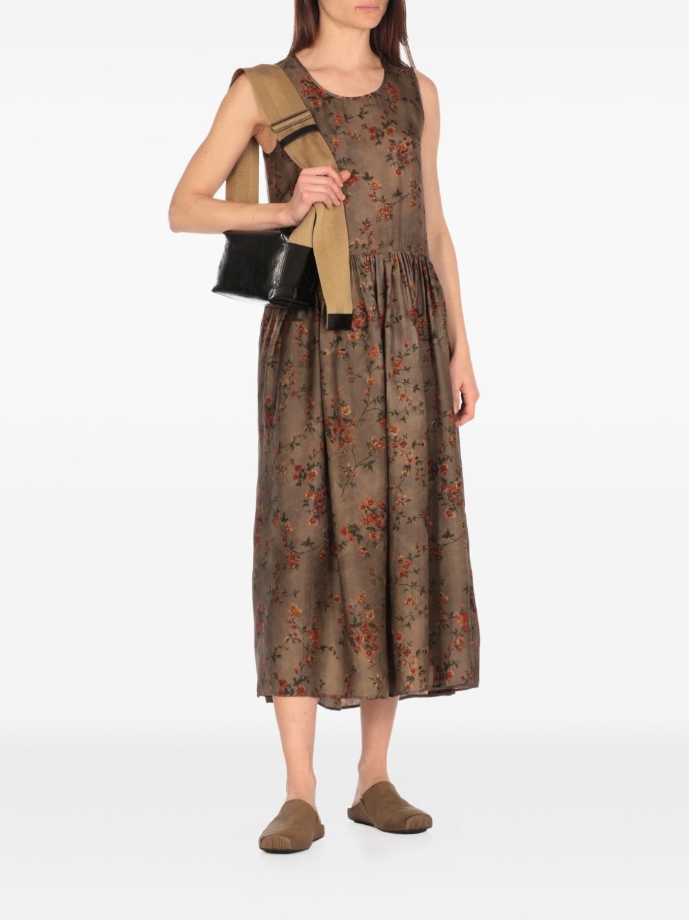 UMA WANG Leather Shoulder Handbag