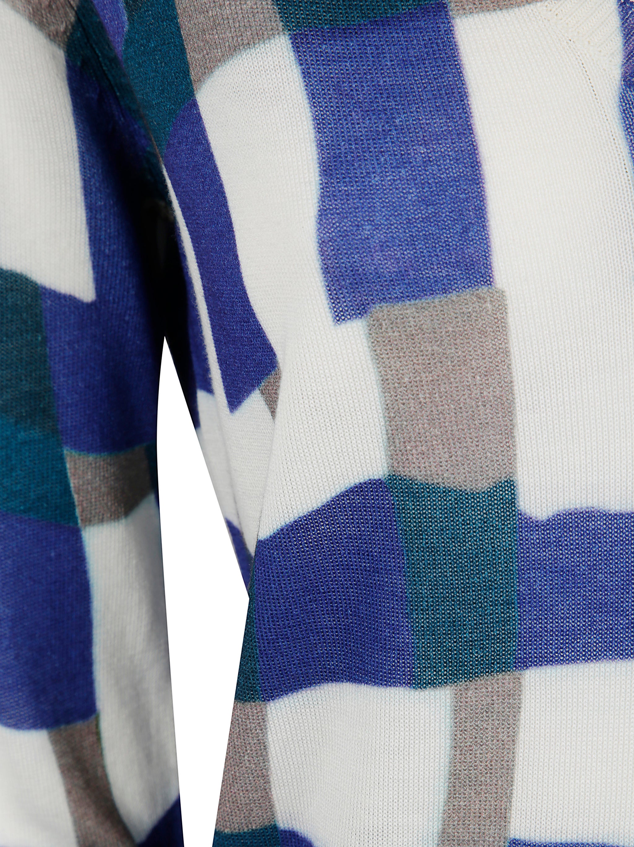 In Bed With You Printed V Neck Sweater - Women's Mini Style