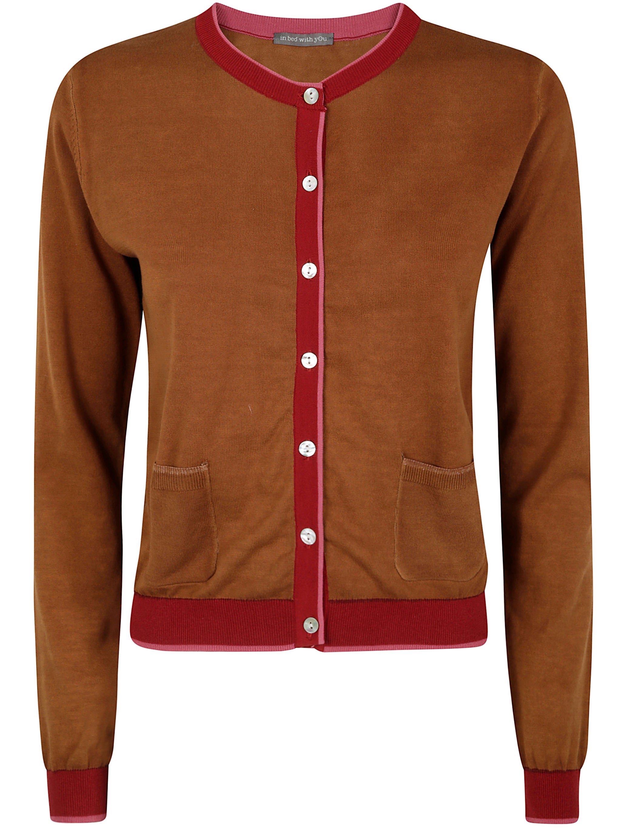 IN BED WITH YOU Solid Color Edges Sweater