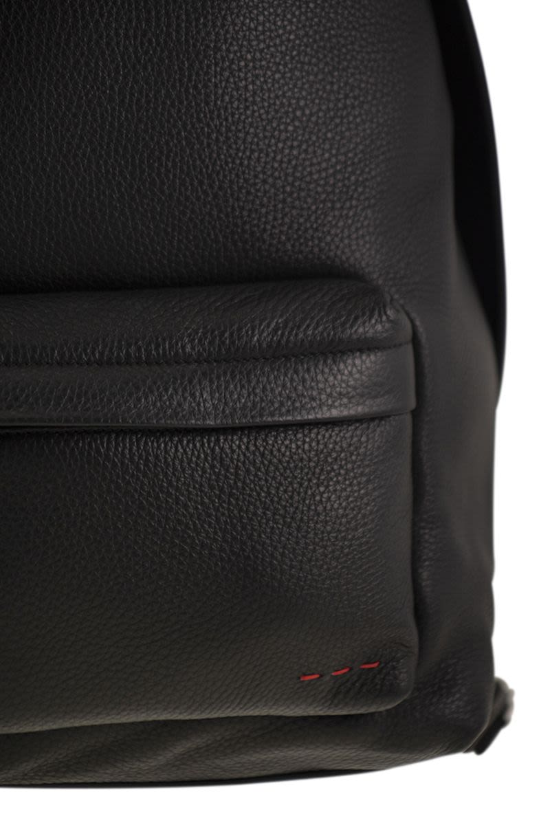 KITON Sophisticated Deerskin Backpack - 28.5cm x 40cm x 12.5cm