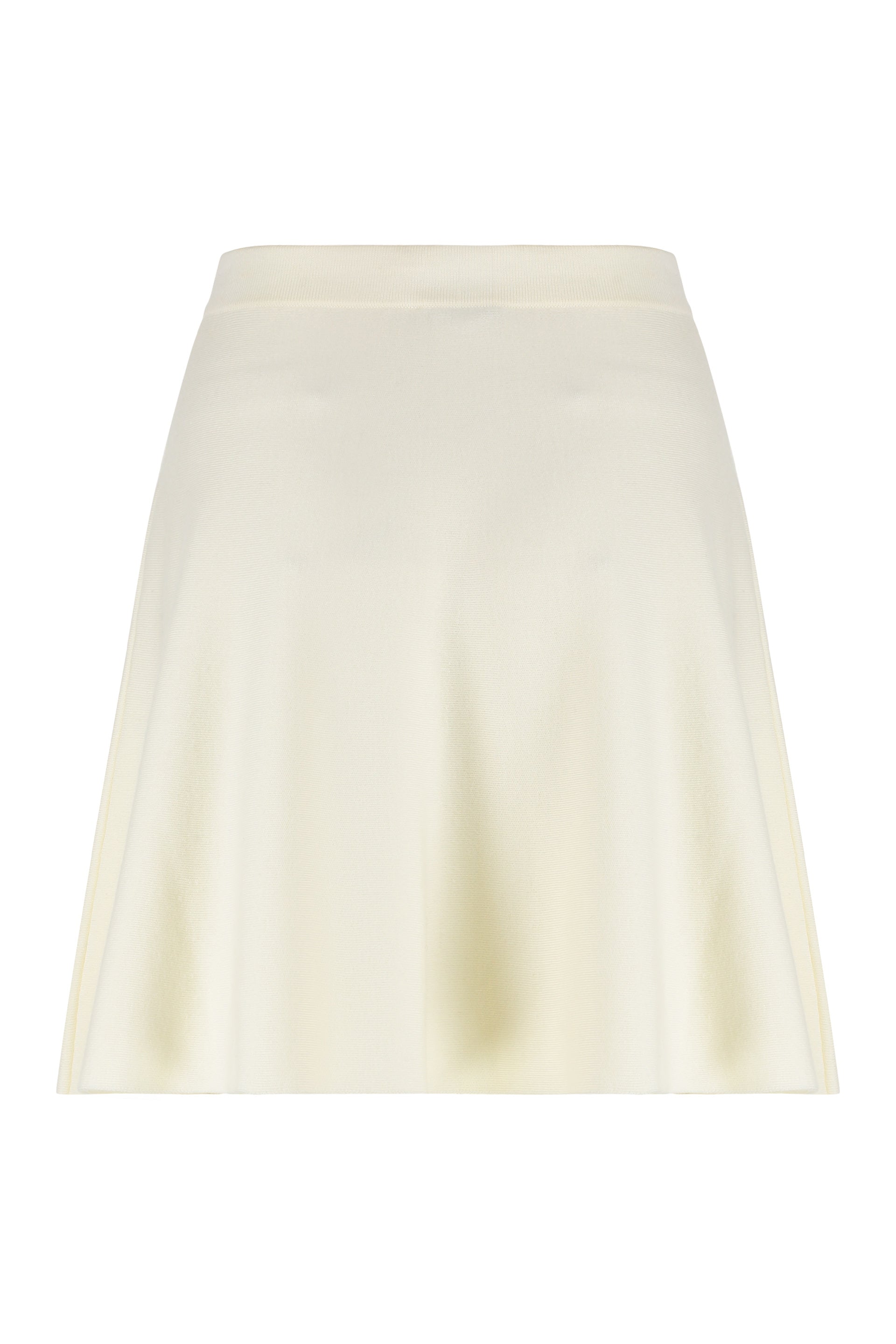MAX MARA Flared Mini Skirt with Elasticated Waist