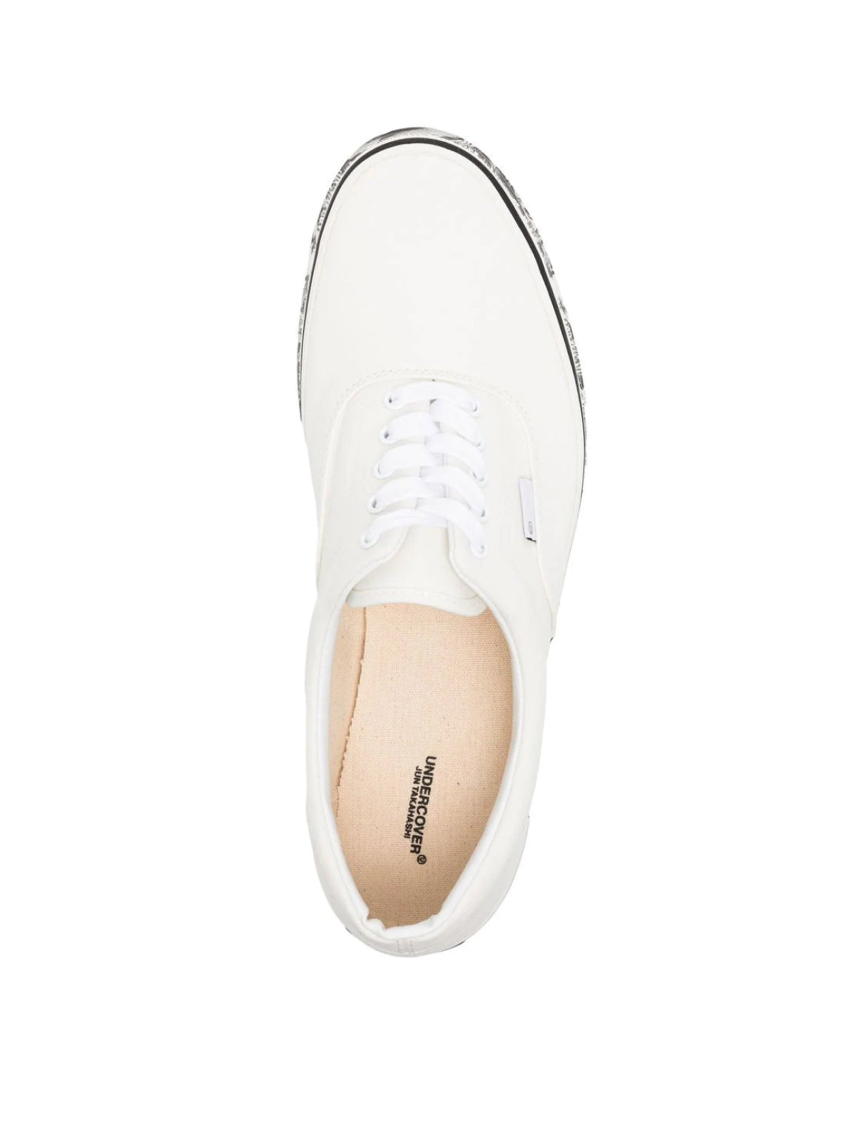 UNDERCOVER Printed Soles Canvas Sneaker for Men
