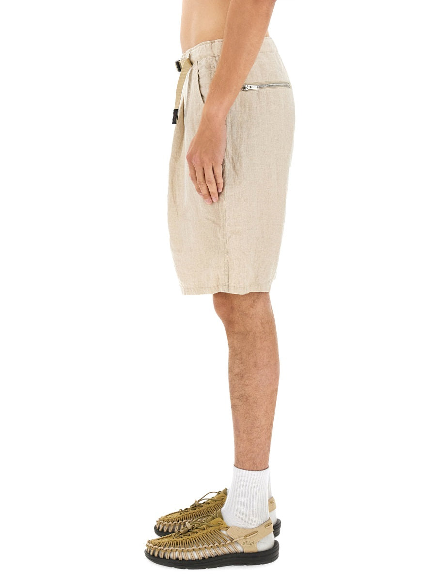 UNDERCOVER Linen Shorts - Regular Fit