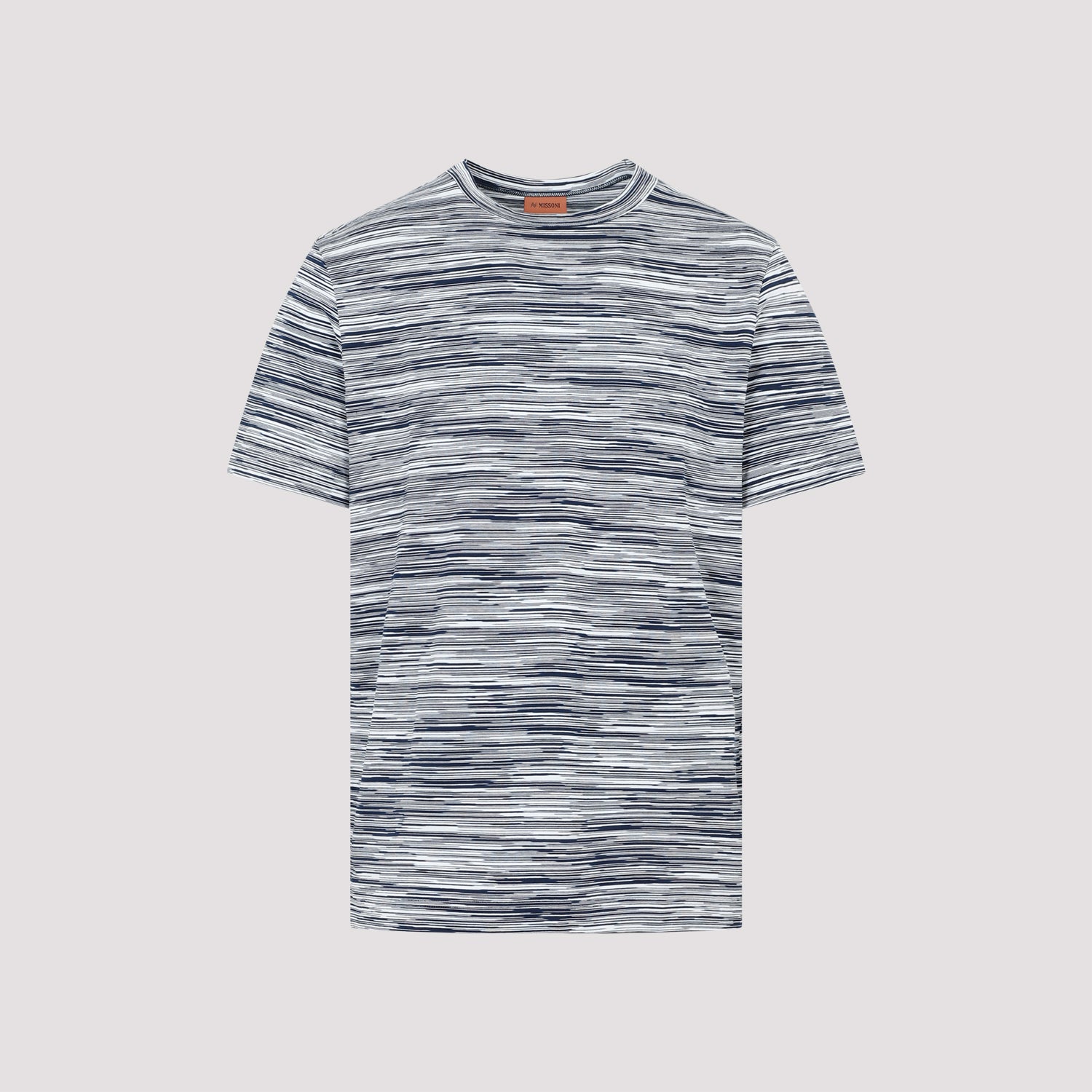 MISSONI Embroidered Cotton T-Shirt for Men