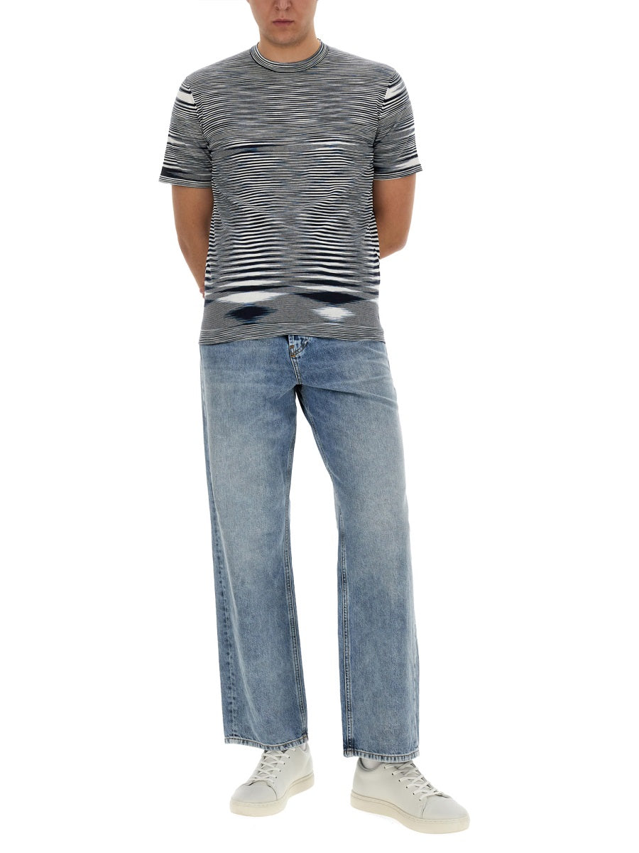 MISSONI Cotton T-Shirt - Size 48 UT