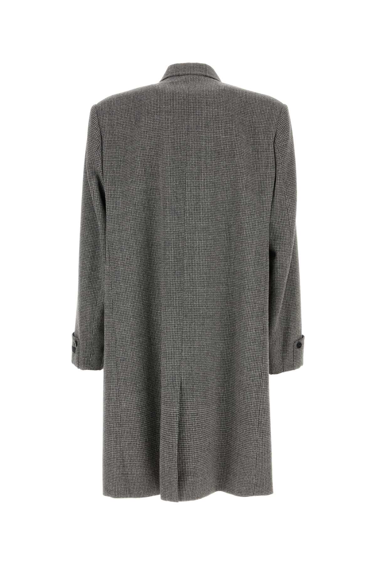 PRADA Checked Wool Blend Jacket for Men