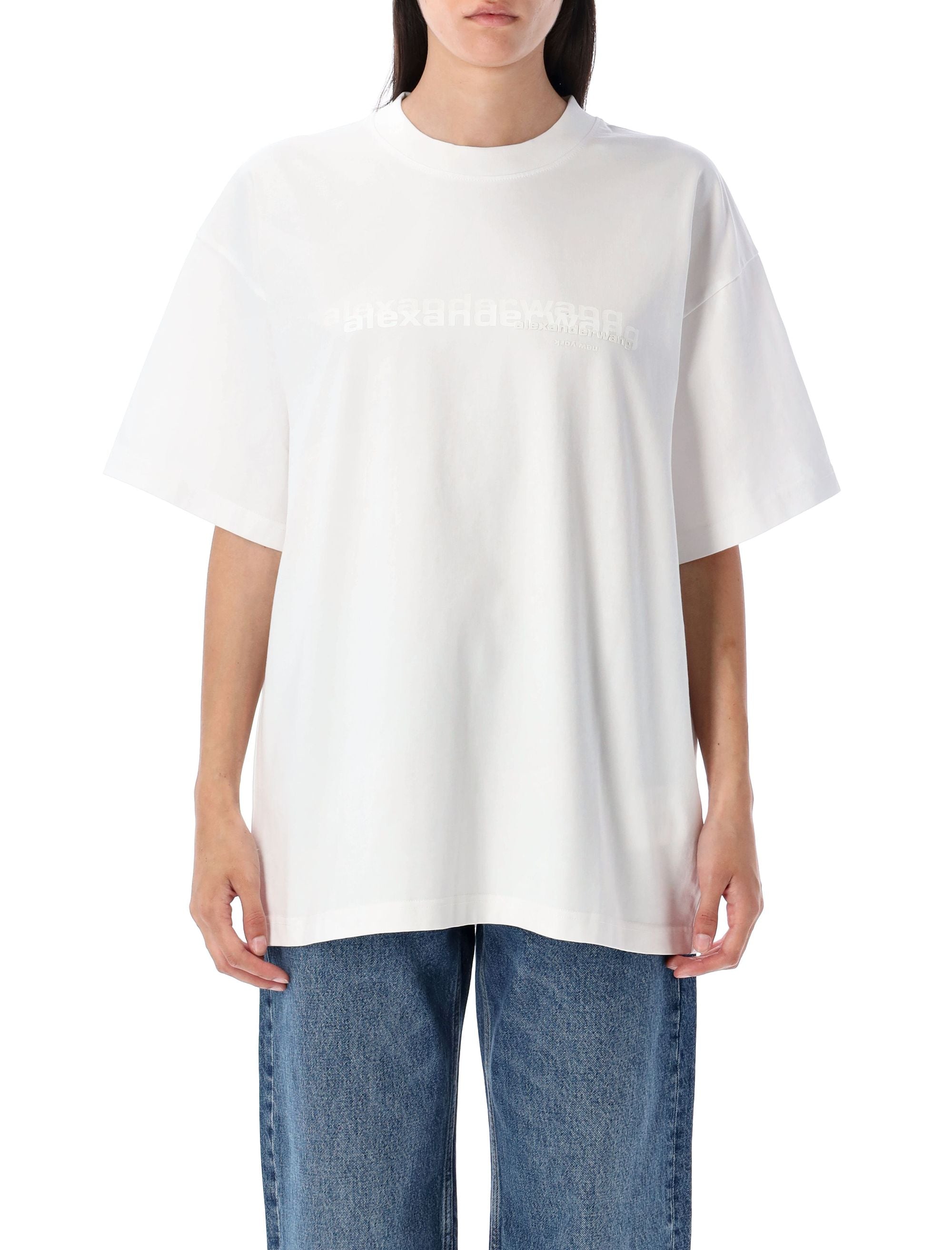 ALEXANDER WANG Oversized Logo T-Shirt - Men's
