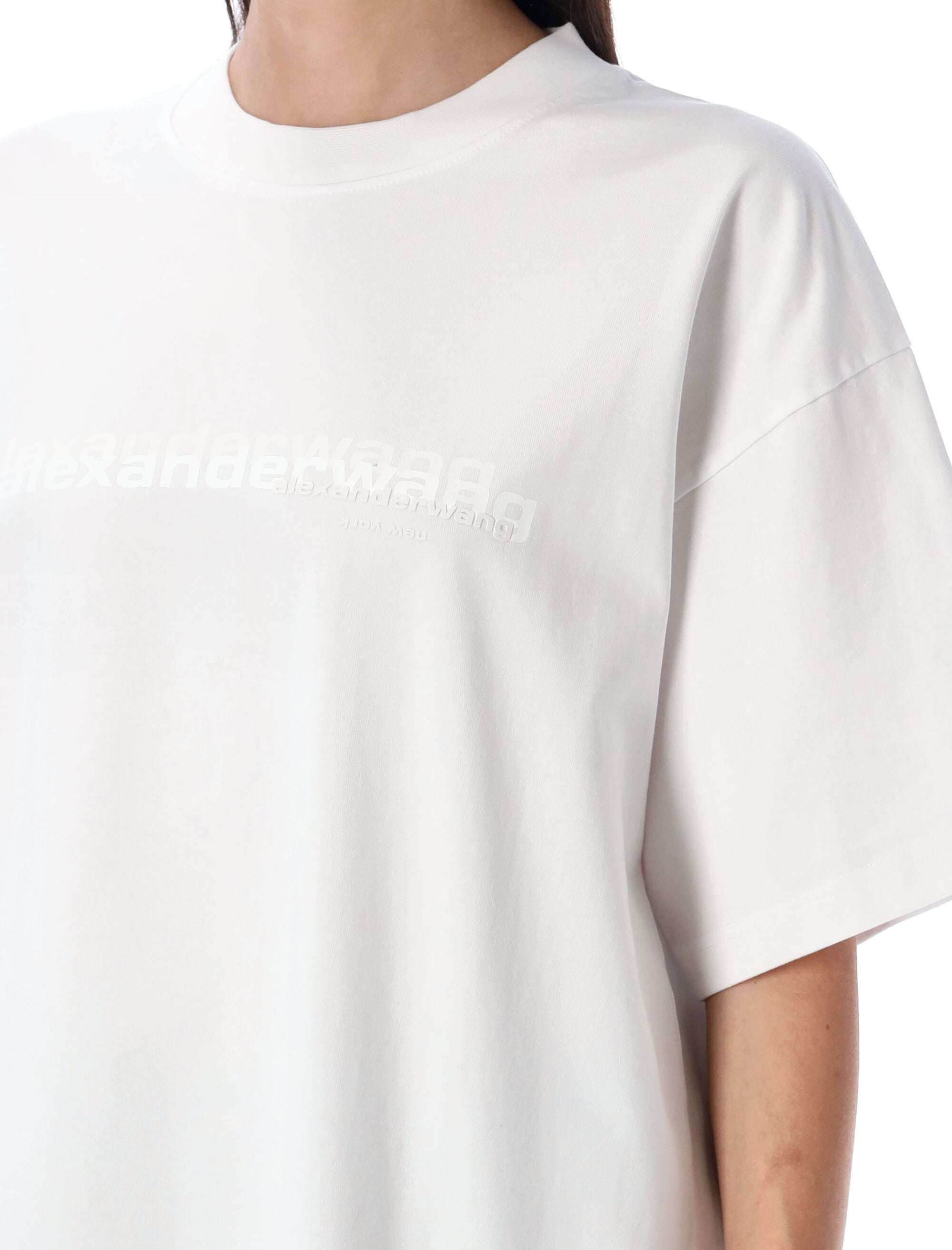ALEXANDER WANG Oversized Logo T-Shirt - Men's