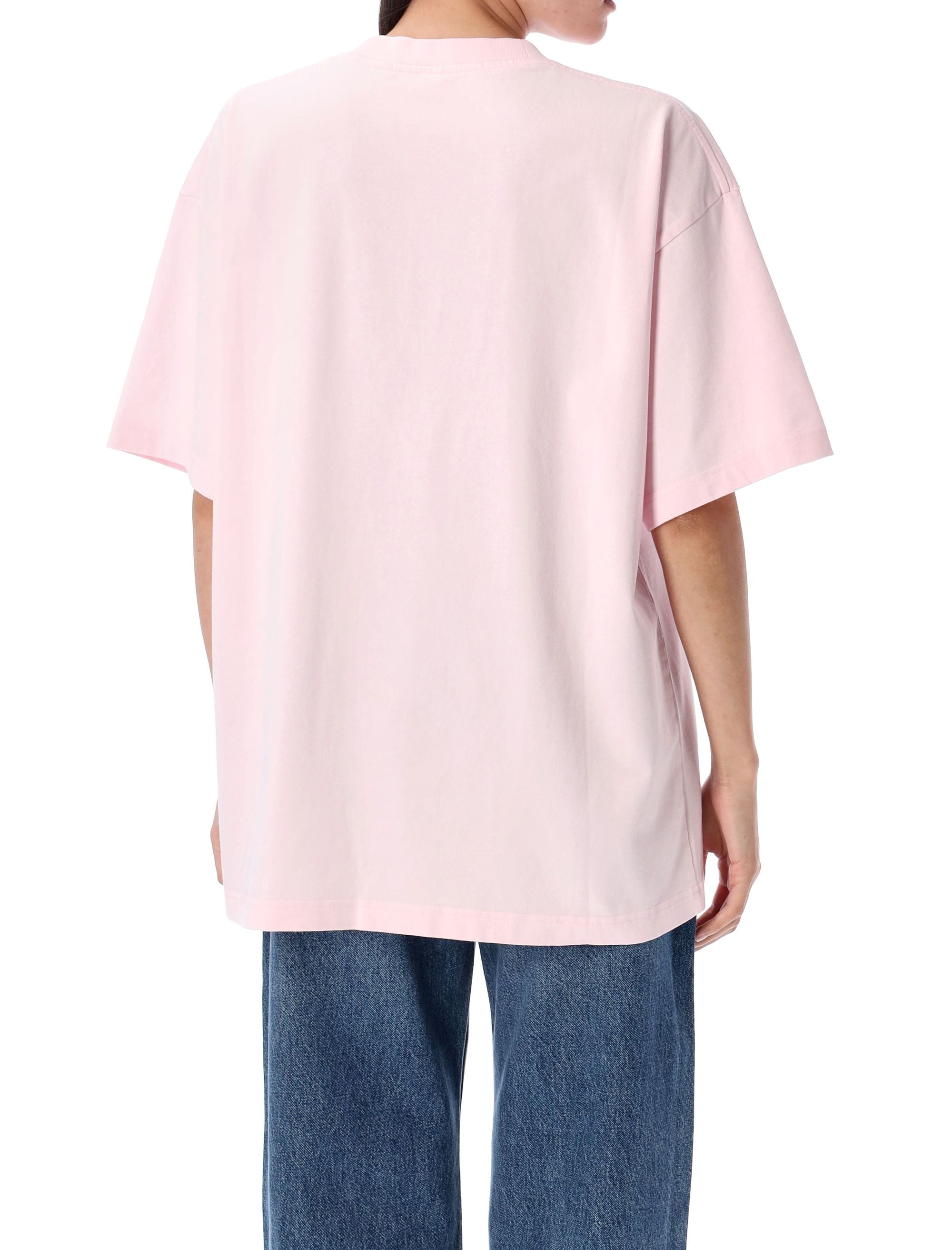 ALEXANDER WANG Oversized Logo T-Shirt - Boxy Fit