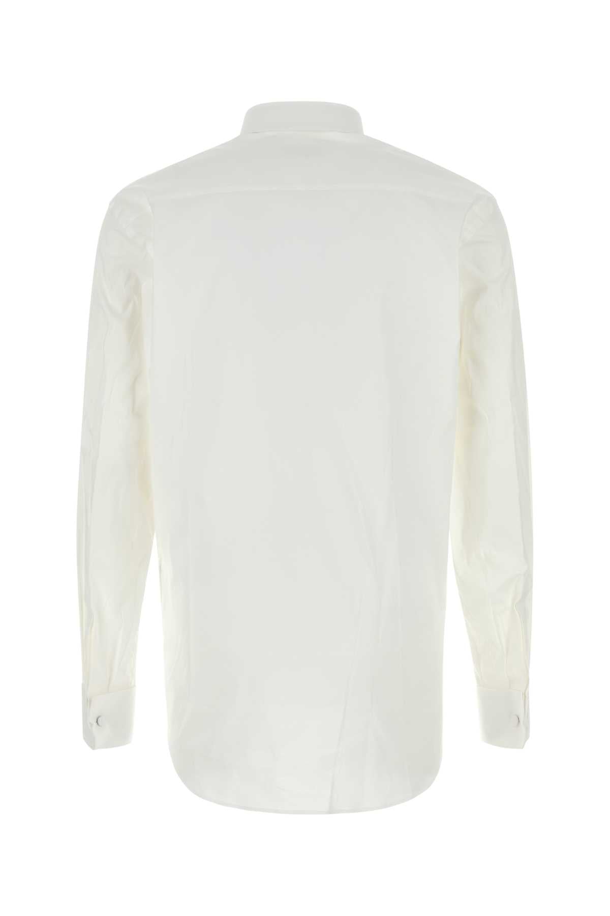 PRADA Stretch Cotton Blend Shirt for Men - SS25