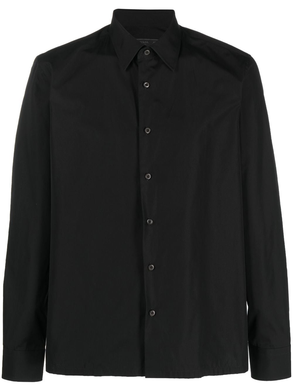 PRADA Men's Straight Cut Cotton Shirt