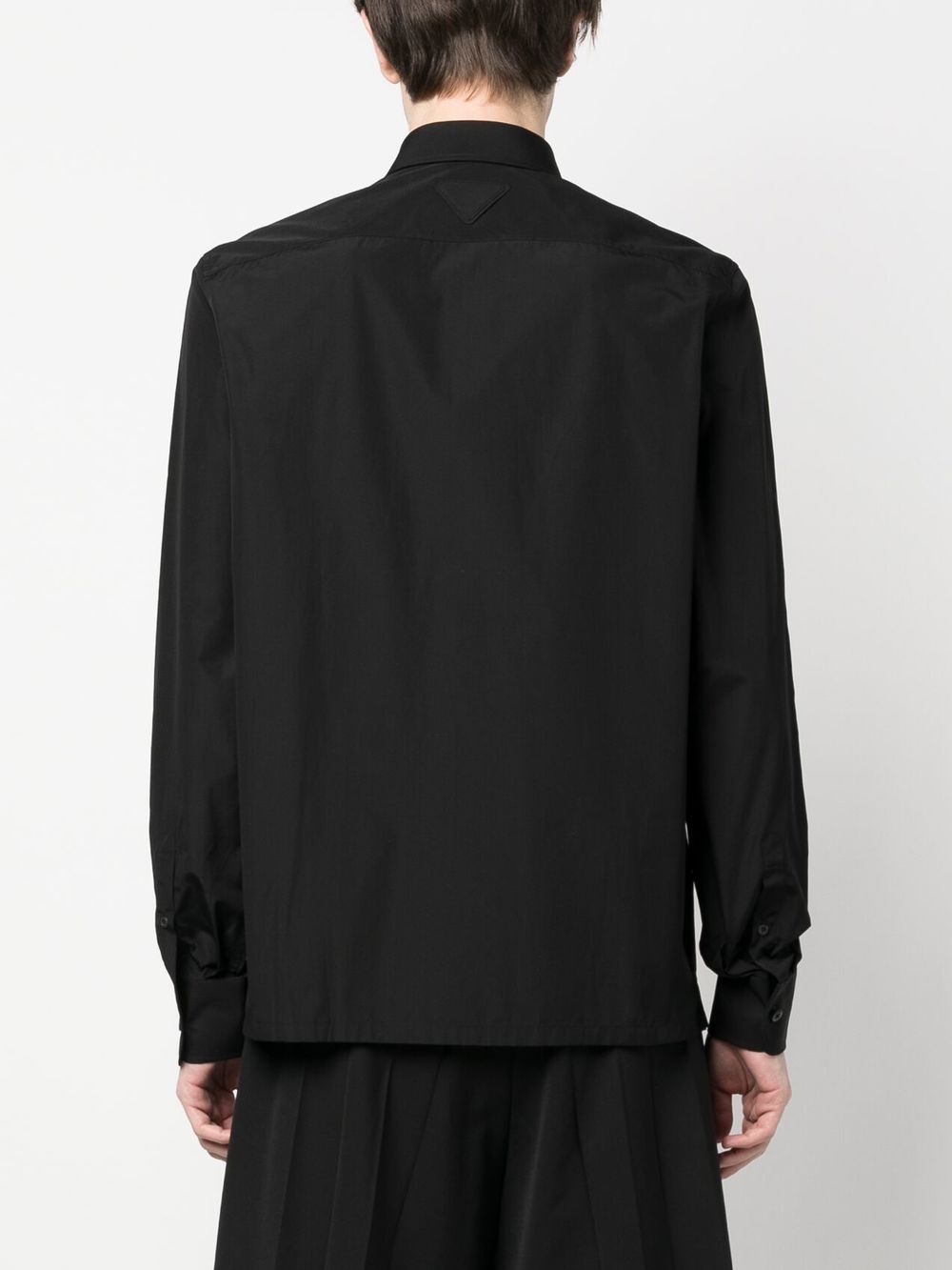 PRADA Men's Straight Cut Cotton Shirt