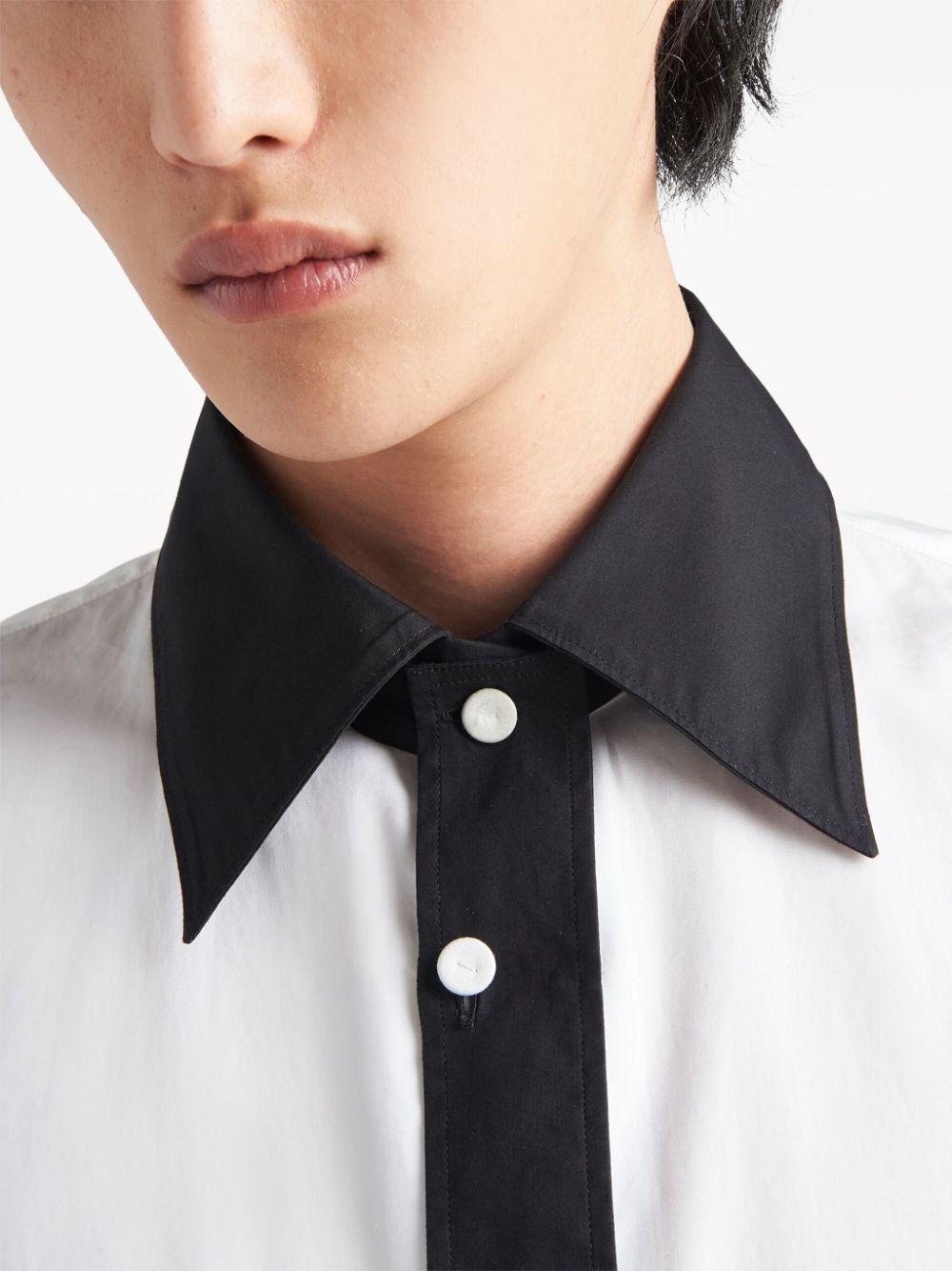 PRADA Oversized Poplin Shirt for Men - SS24 Collection