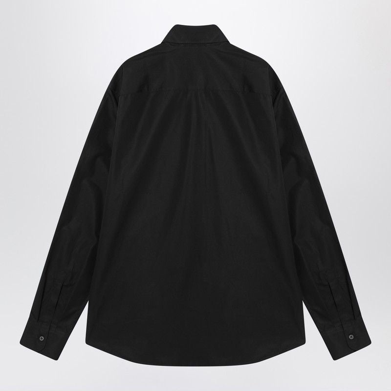 PRADA Classic Cotton Shirt with Logo - FW25 Edition
