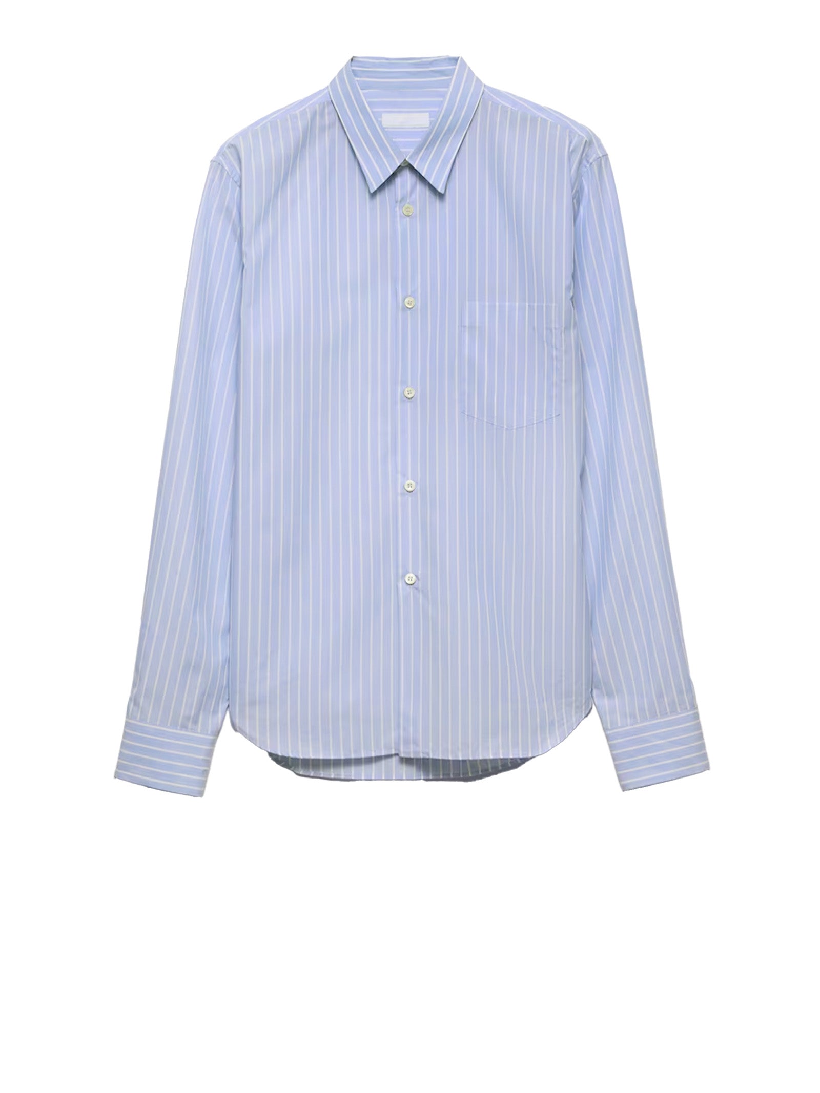 PRADA Striped Cotton Shirt for Men - Fall/Winter 2025