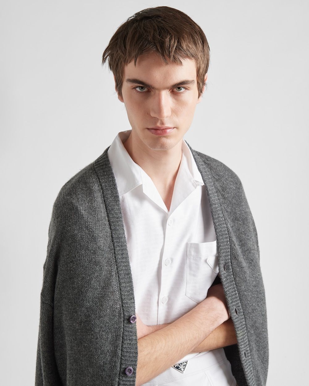 PRADA Elegant Casual Shirt for Men - Summer 2025 Collection