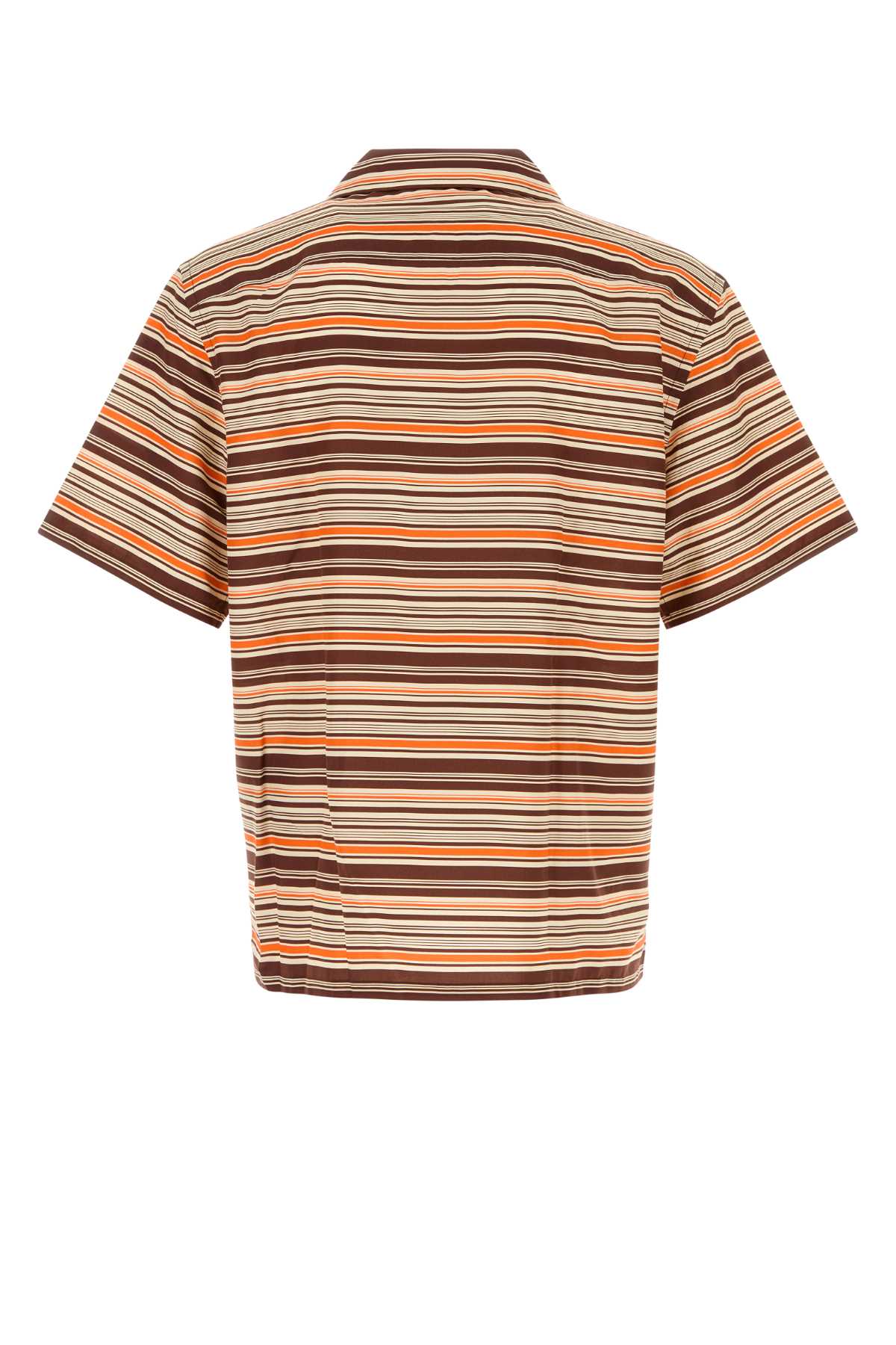 PRADA Embroidered Cotton Blend Shirt