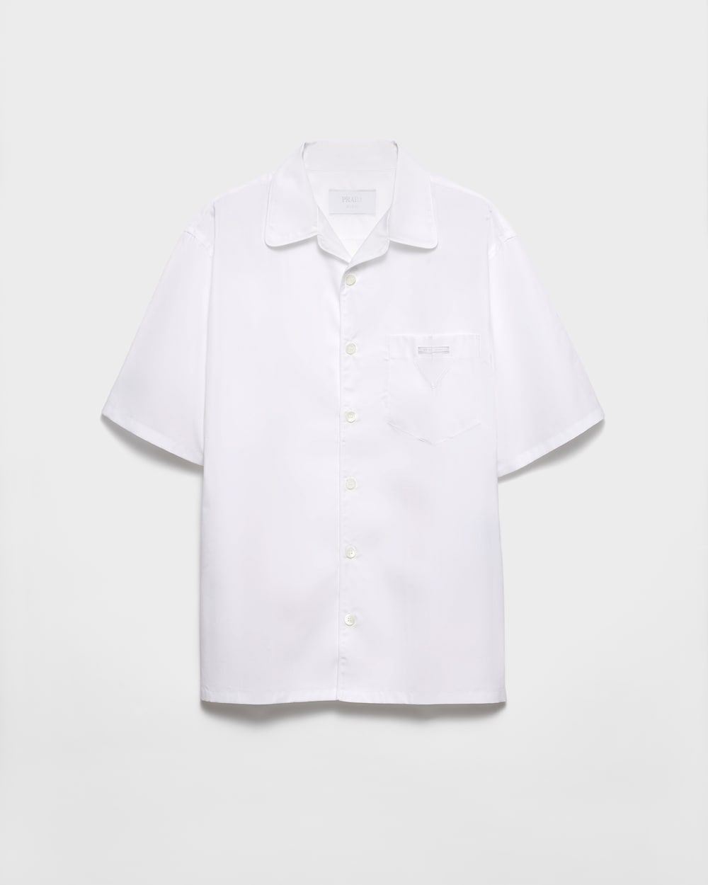PRADA Classic Fit Cotton Shirt for Men