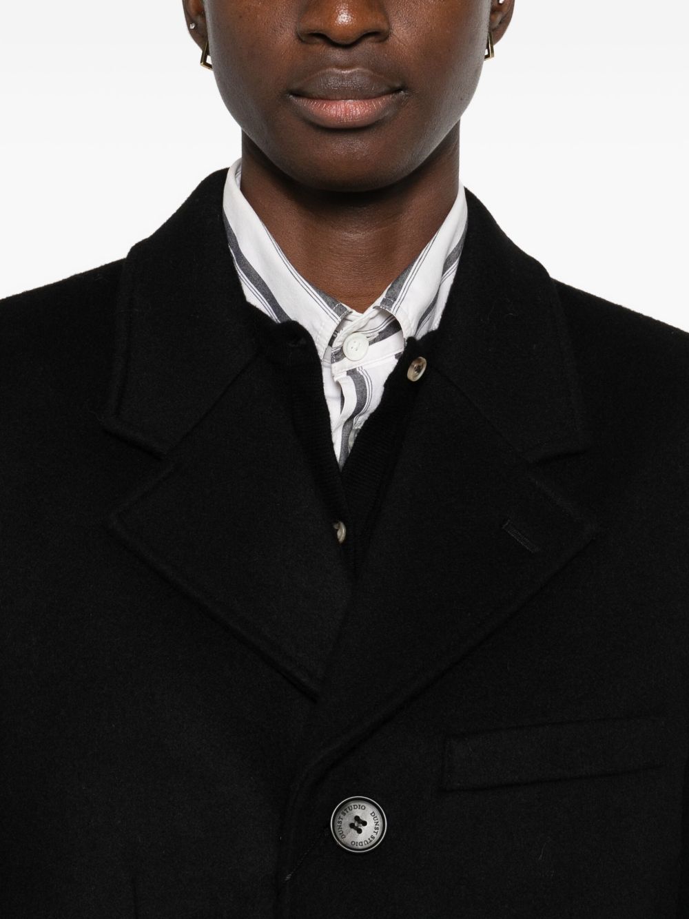 DUNST Wool Single-Breasted Jacket