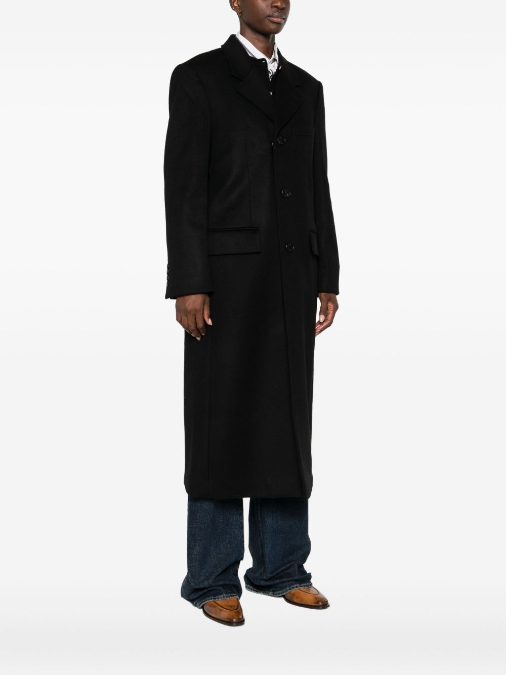 DUNST Wool Single-Breasted Jacket